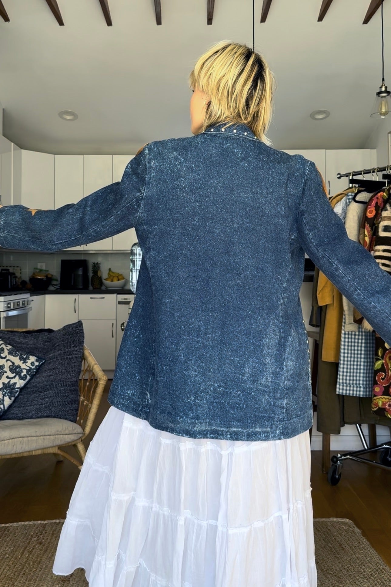 The Pippa Denim Blazer