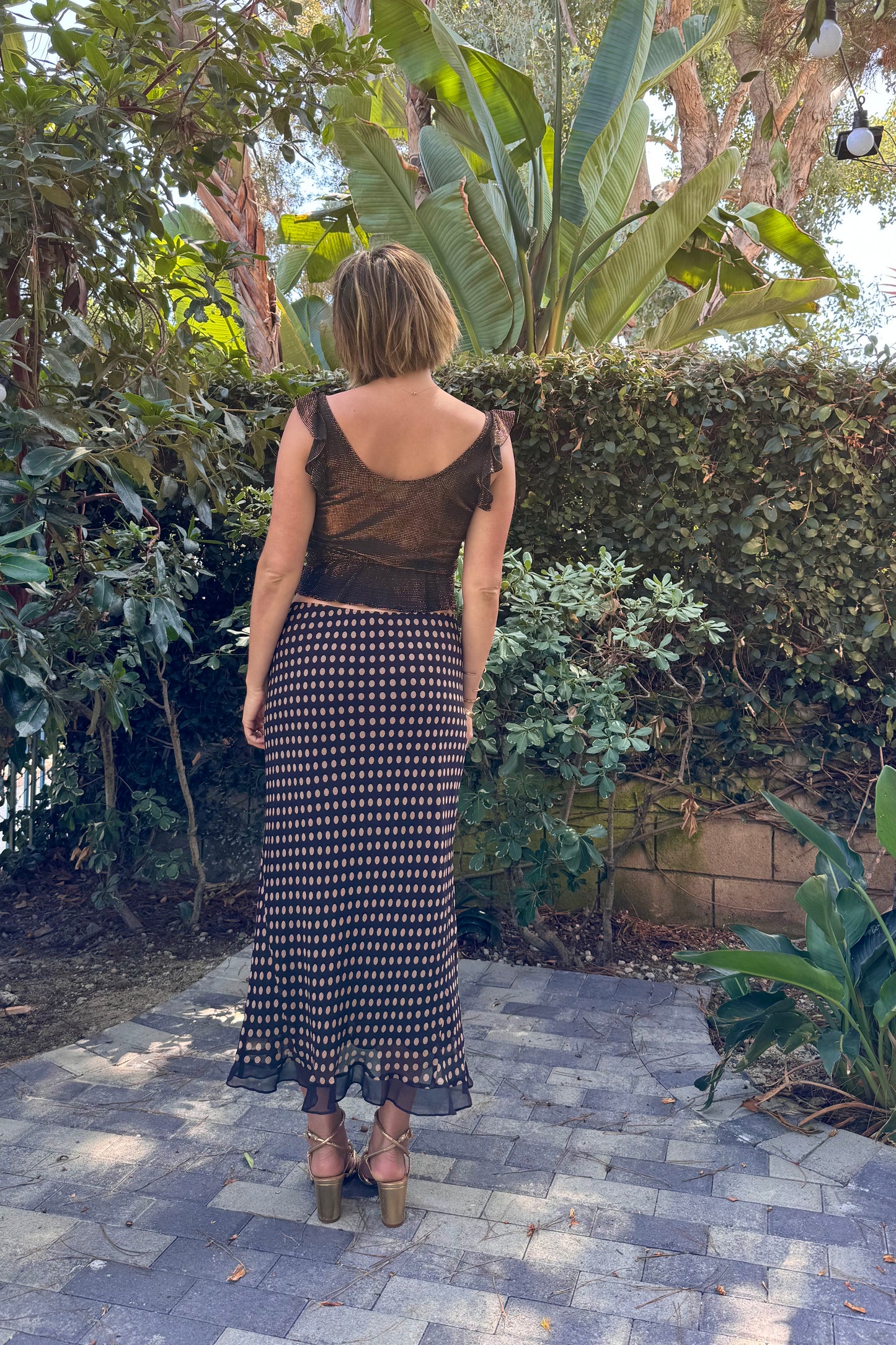 The Rosie Silk Skirt