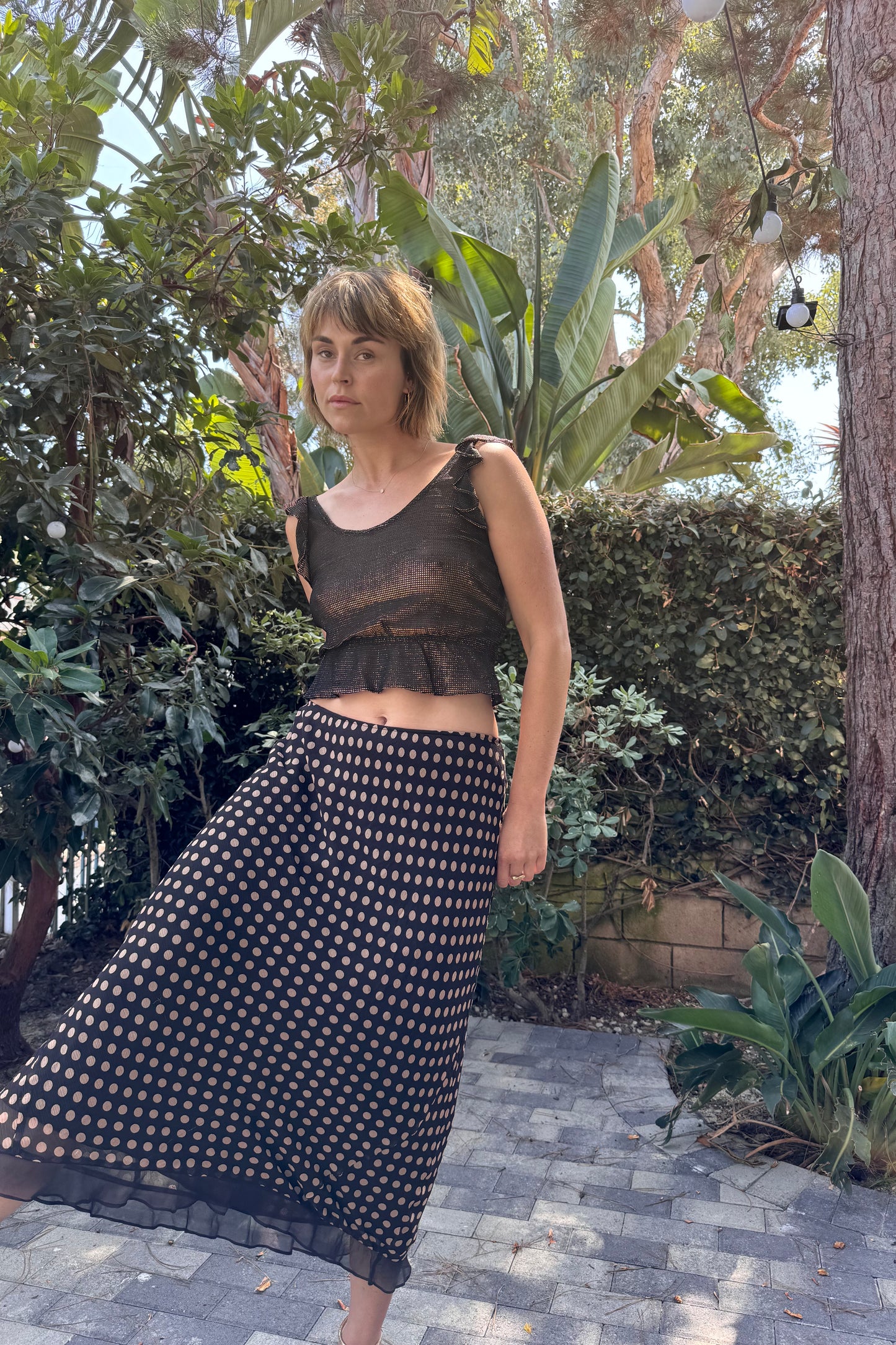 The Rosie Silk Skirt