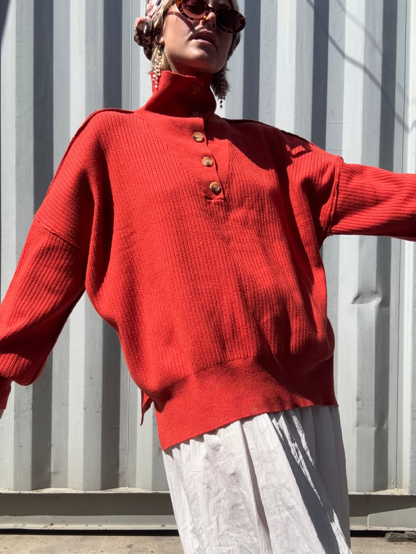 The Liliane Ribbed Sweater