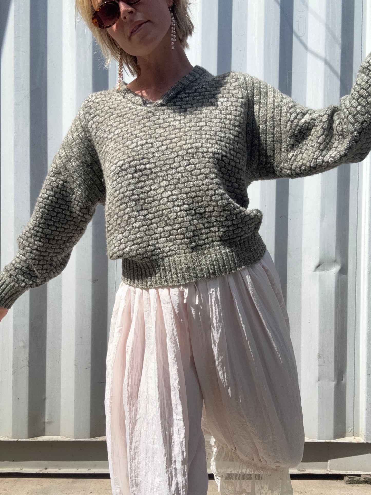 The Felicity 1980s Knit Sweater