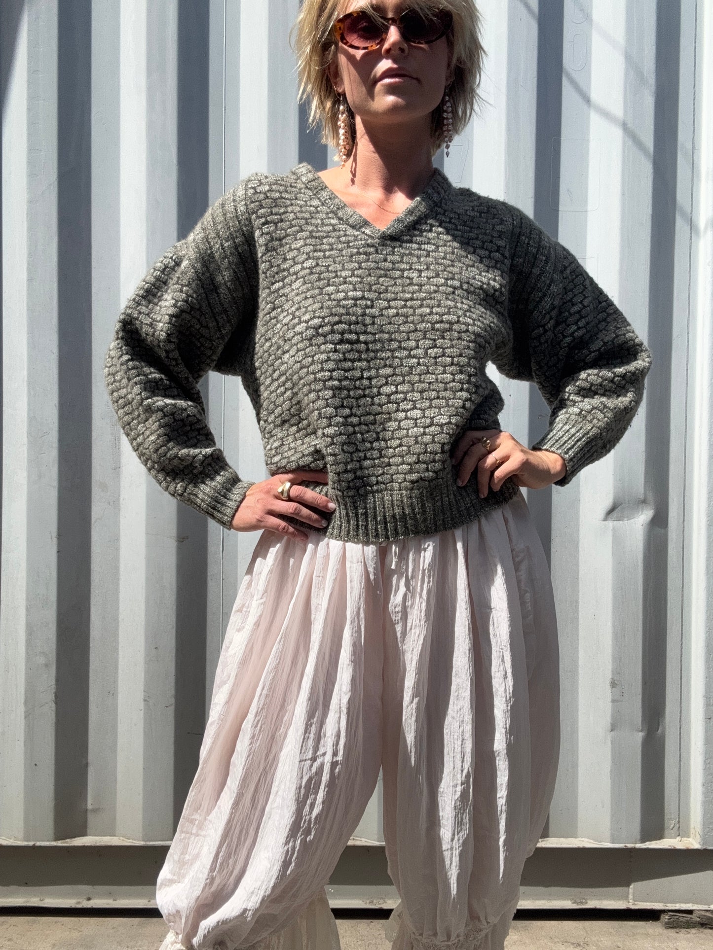 The Felicity 1980s Knit Sweater
