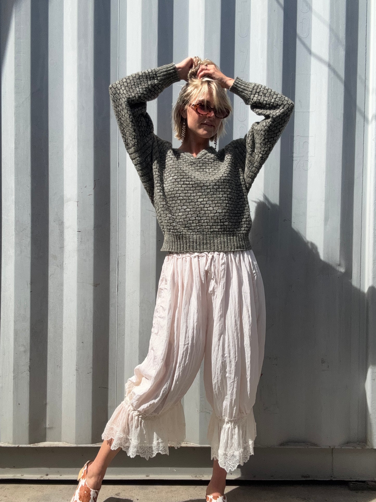 The Felicity 1980s Knit Sweater