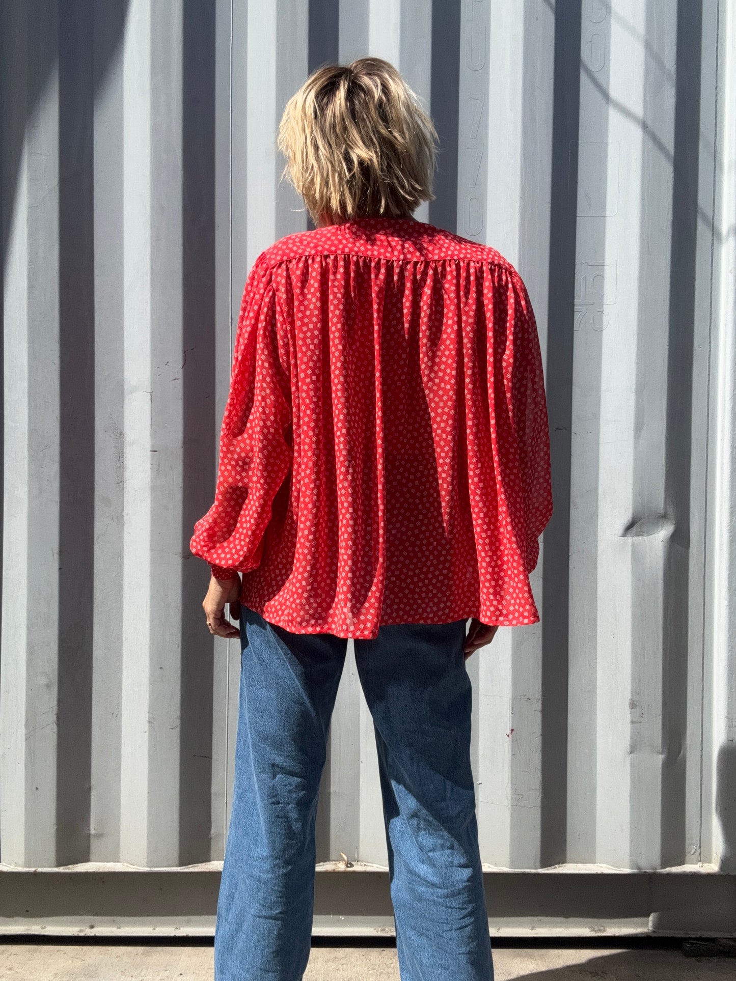 The Louis Féraud 1980s Blouse