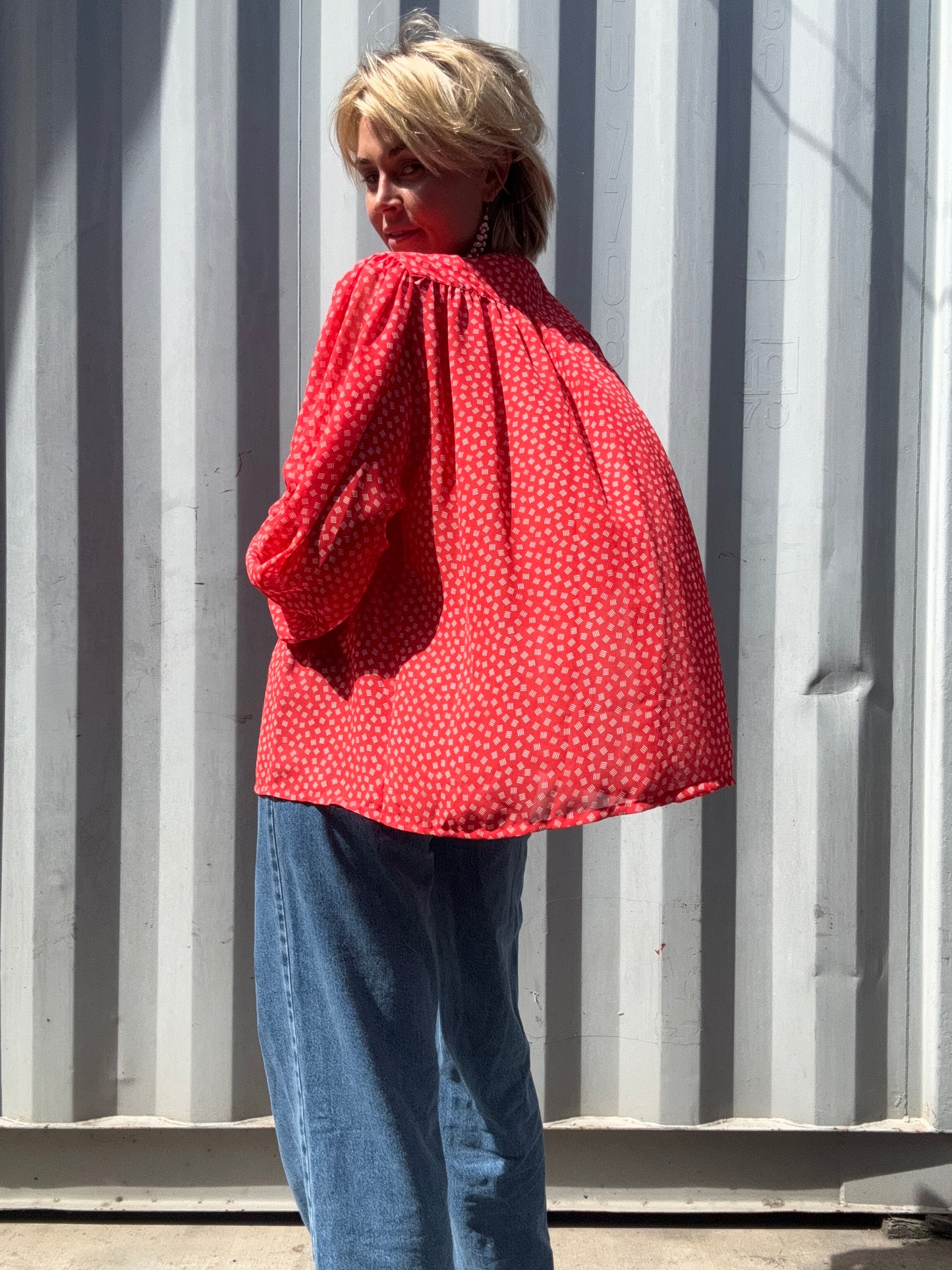 The Louis Féraud 1980s Blouse