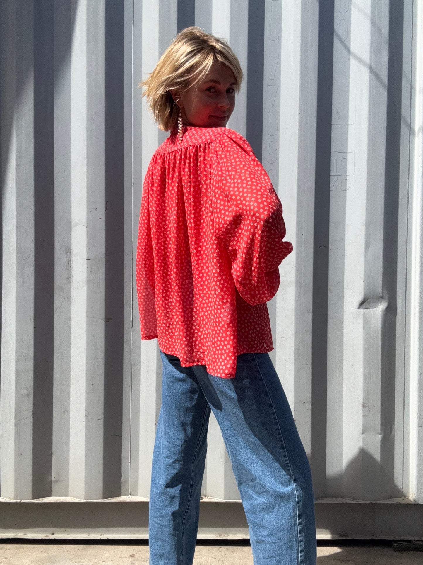 The Louis Féraud 1980s Blouse