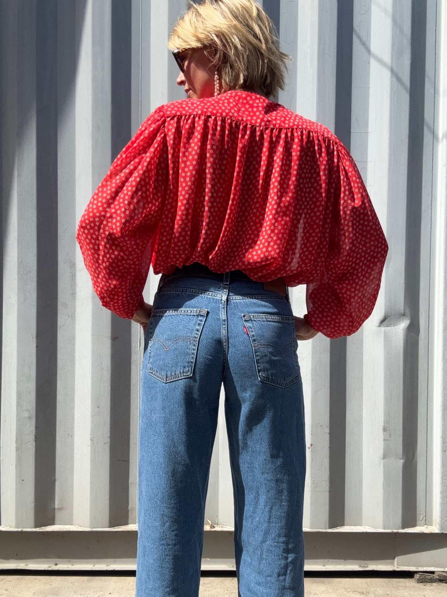 The Louis Féraud 1980s Blouse