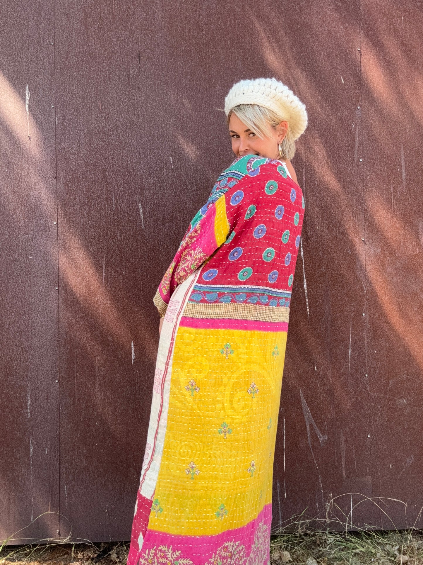 The Angelie Handmade Kantha Jacket