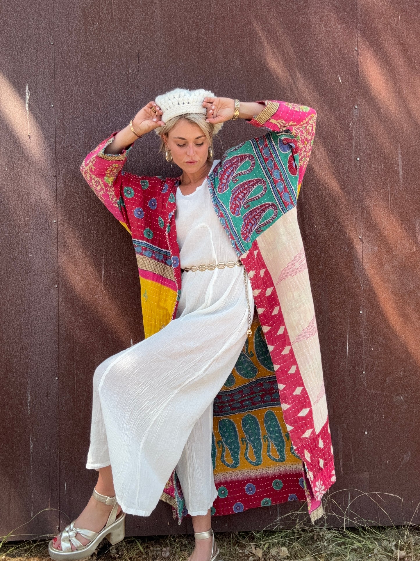 The Angelie Handmade Kantha Jacket
