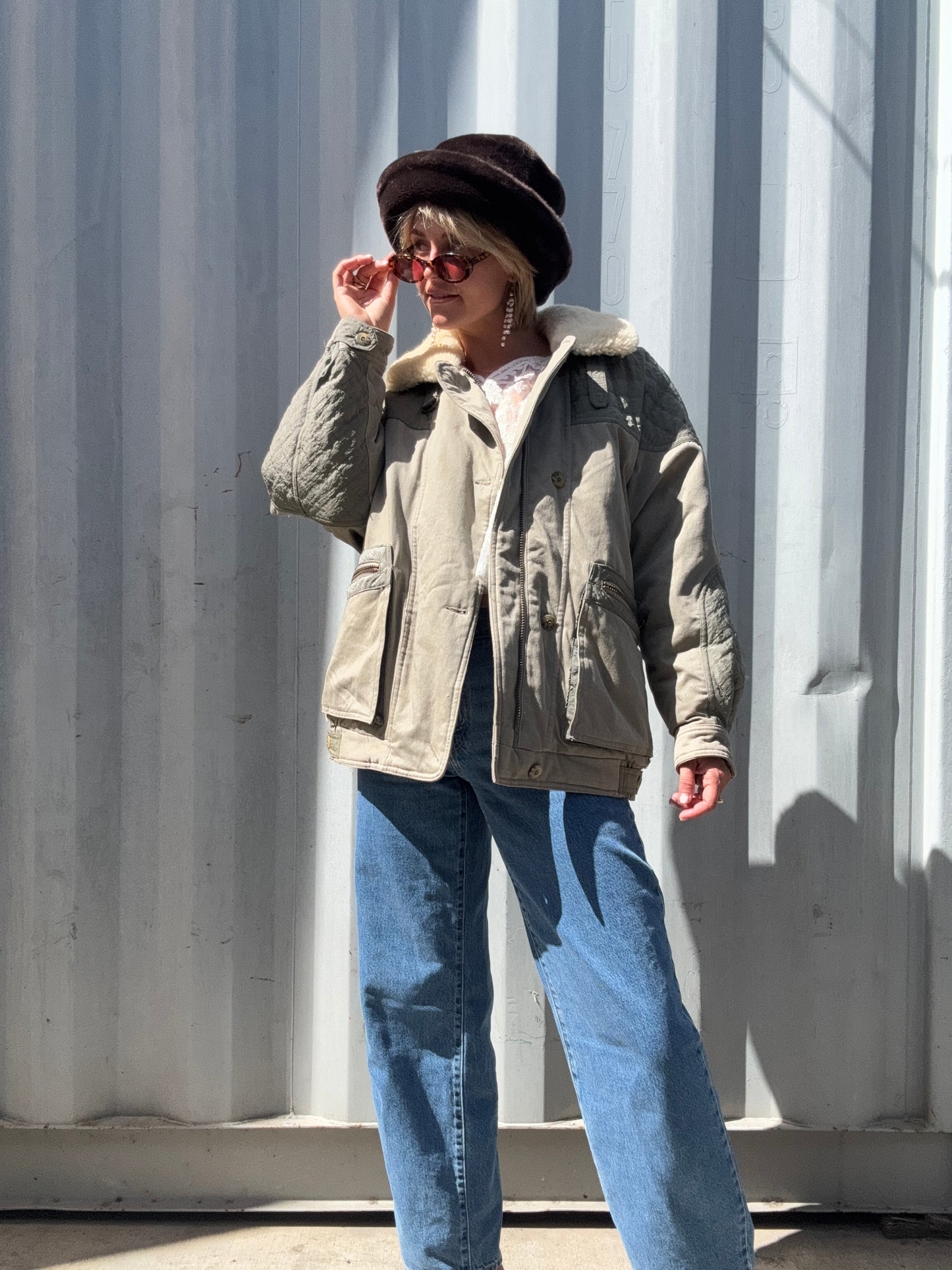The 1970s Goose Down Sherpa Jacket