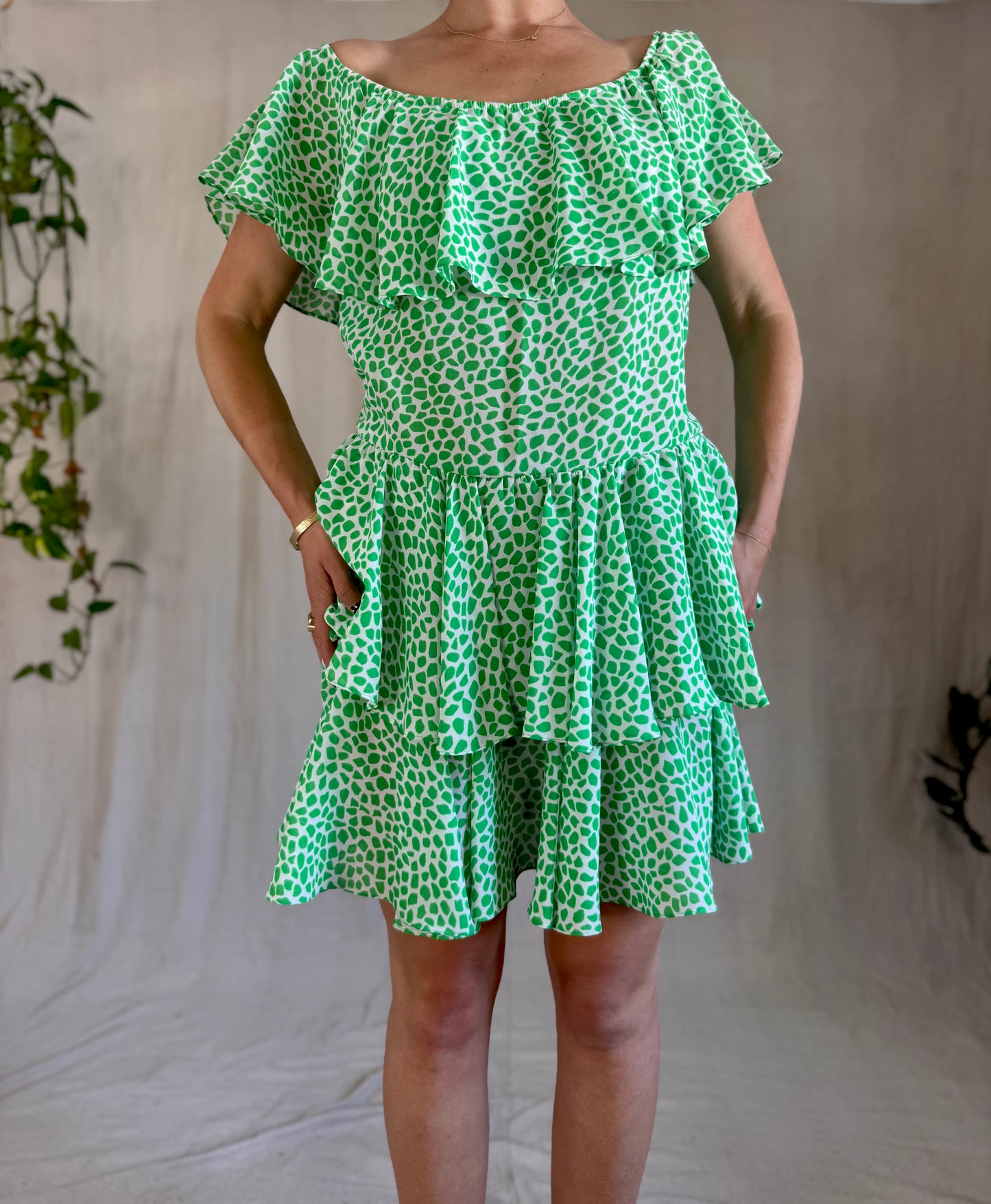 The Frances 1970s Tiered Dress