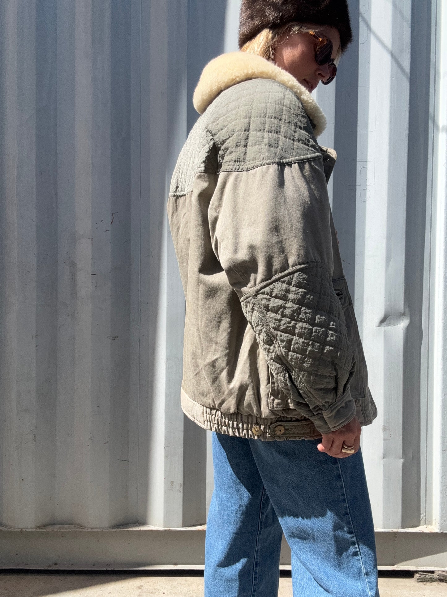 The 1970s Goose Down Sherpa Jacket