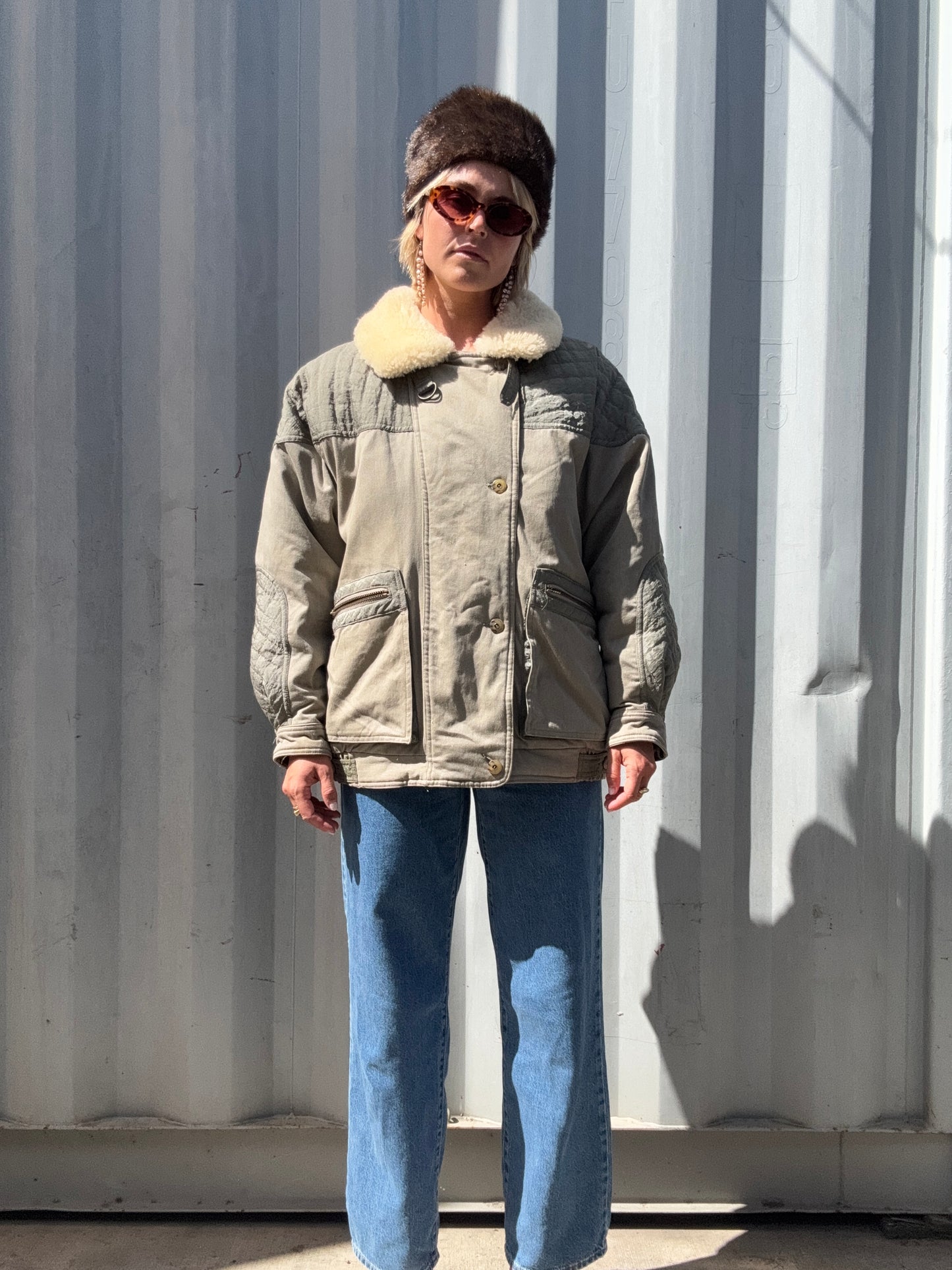 The 1970s Goose Down Sherpa Jacket