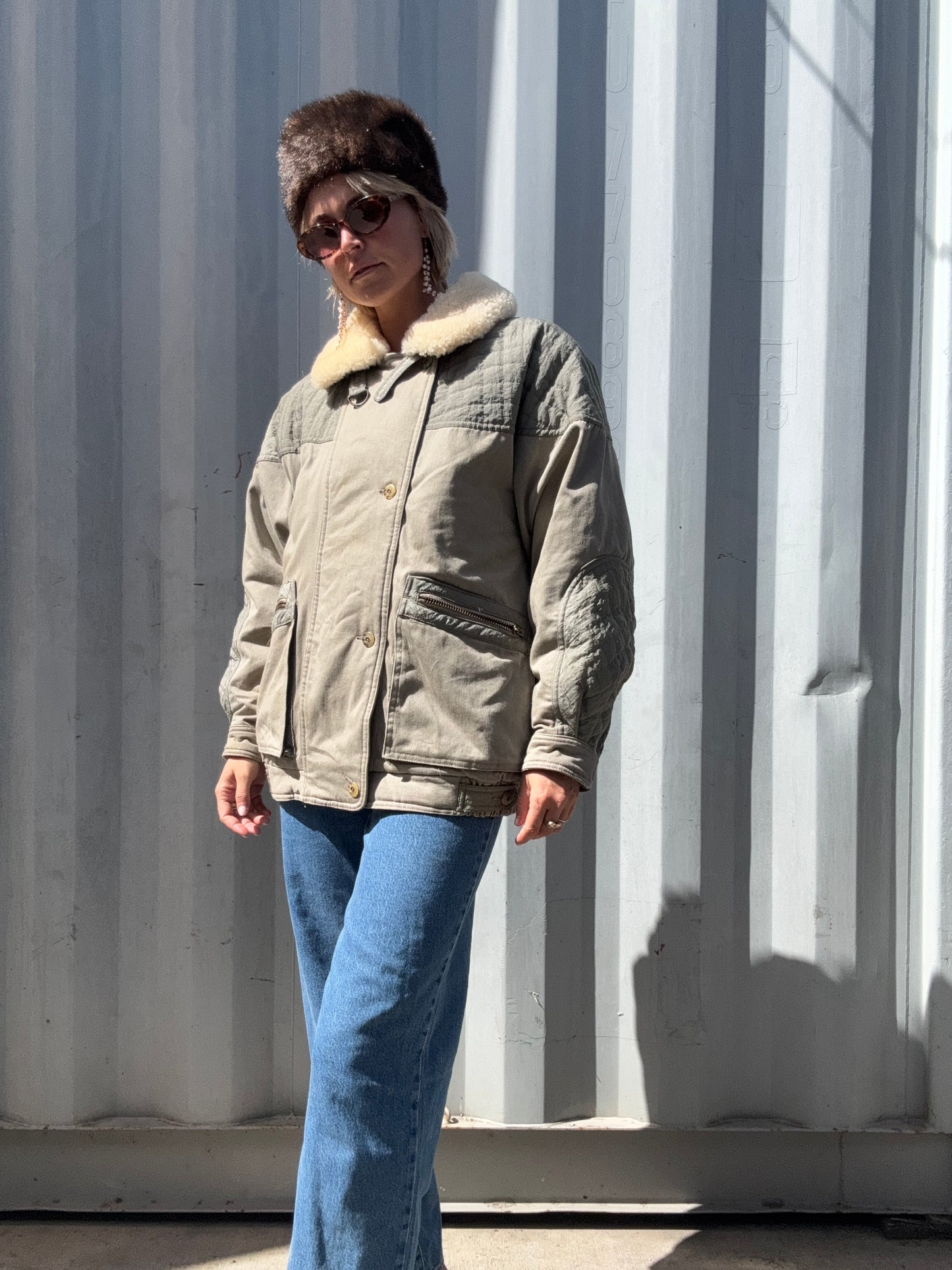The 1970s Goose Down Sherpa Jacket