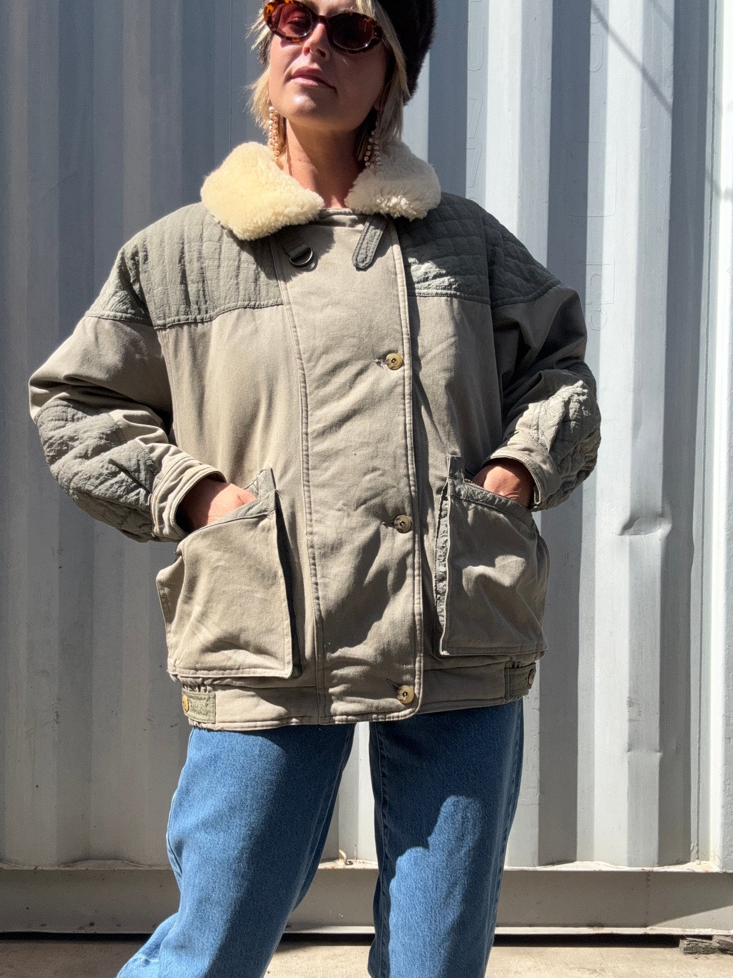The 1970s Goose Down Sherpa Jacket