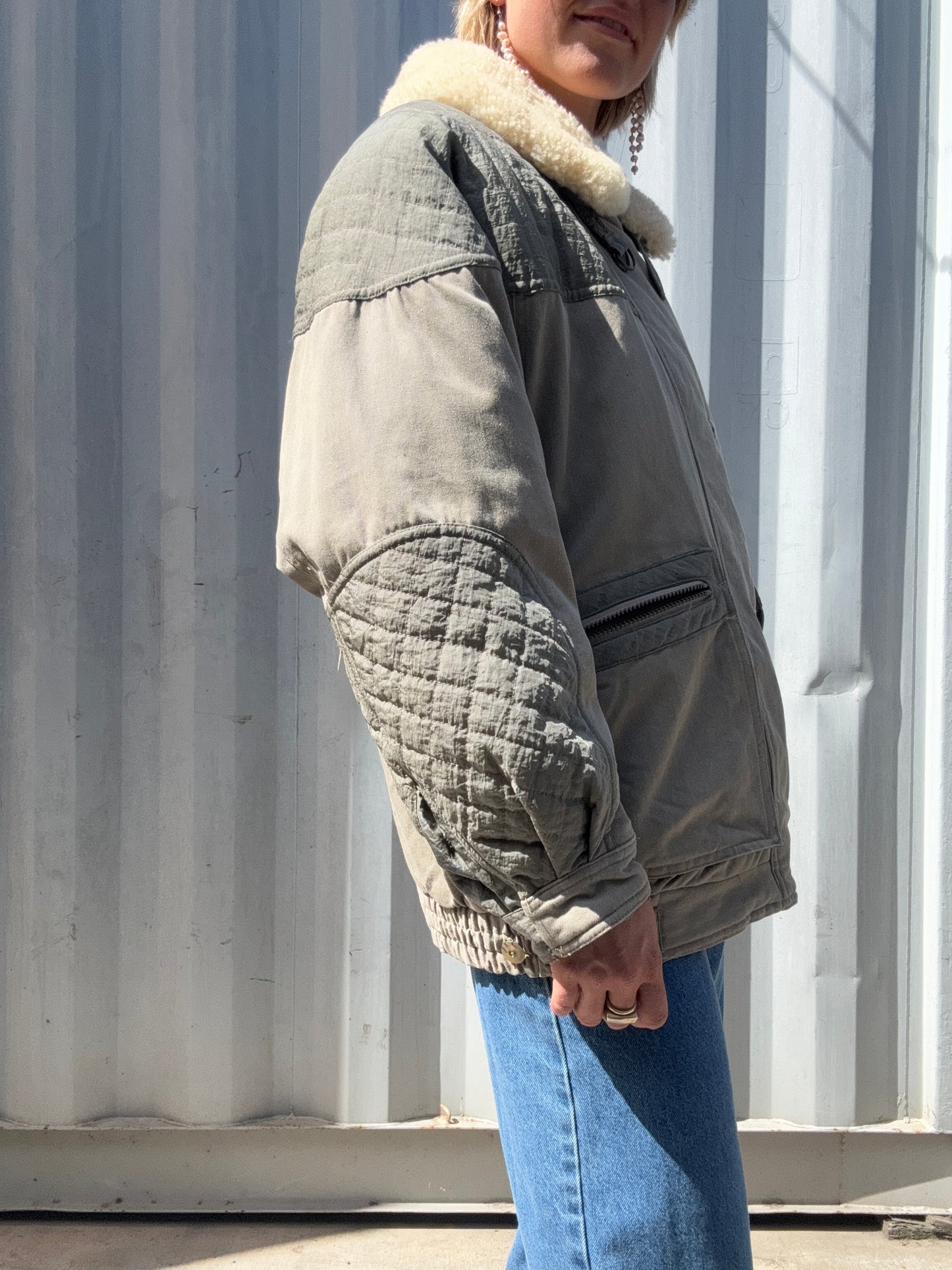 The 1970s Goose Down Sherpa Jacket