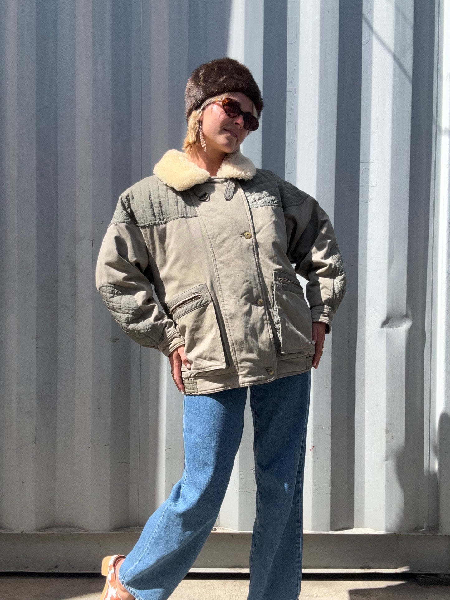 The 1970s Goose Down Sherpa Jacket