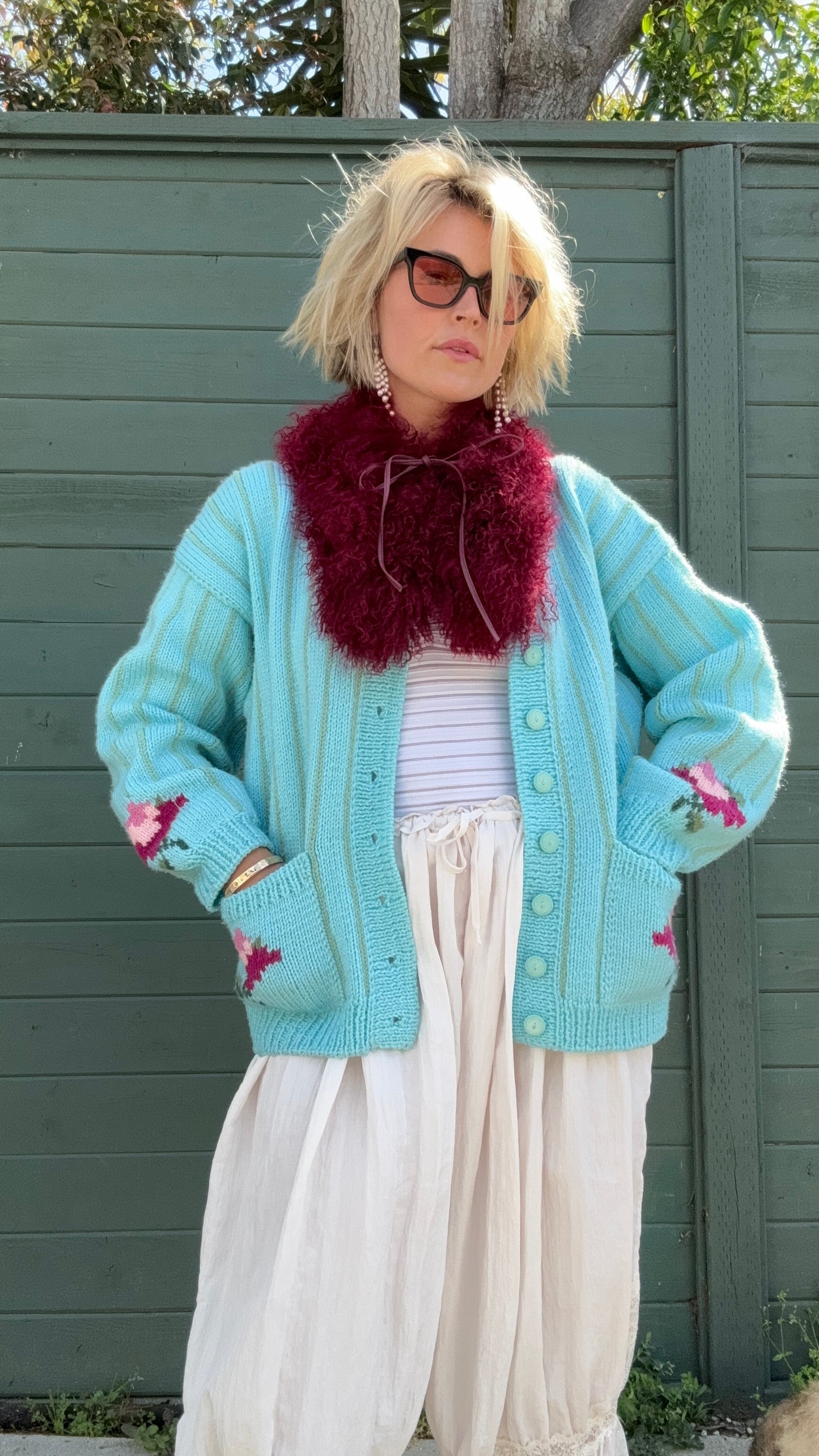 The Lola Hand-Knit Cardigan