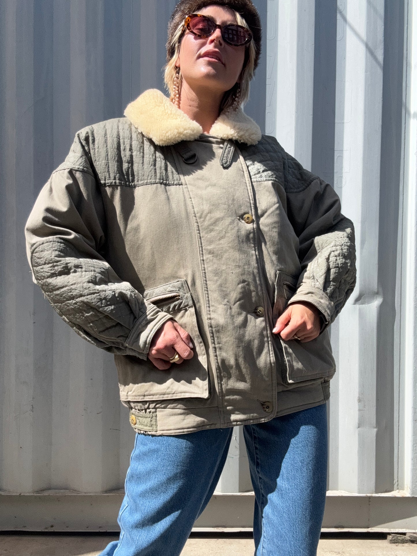 The 1970s Goose Down Sherpa Jacket