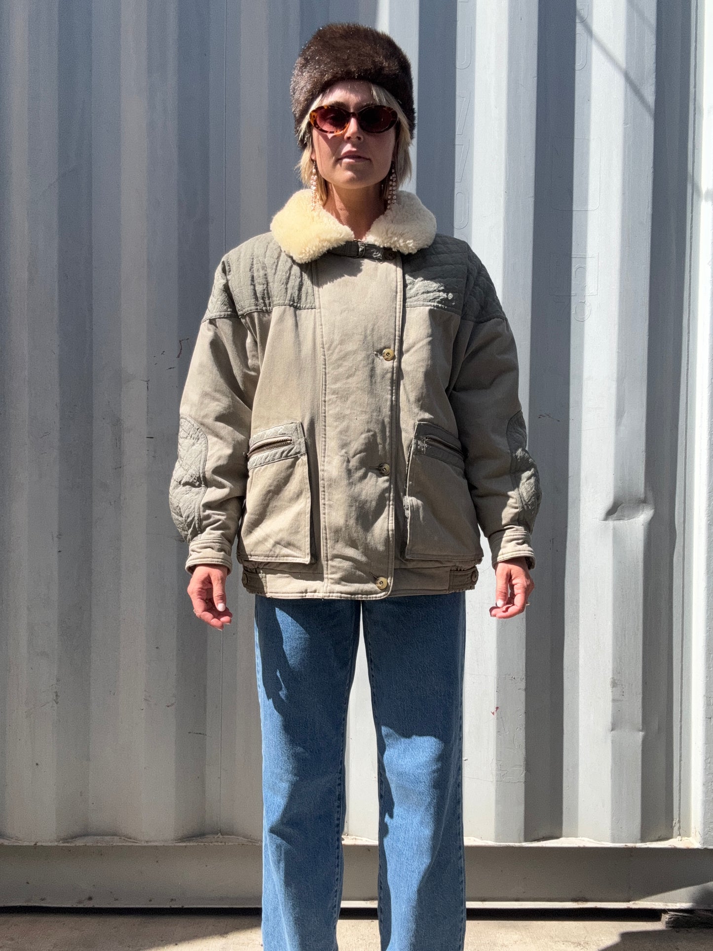The 1970s Goose Down Sherpa Jacket