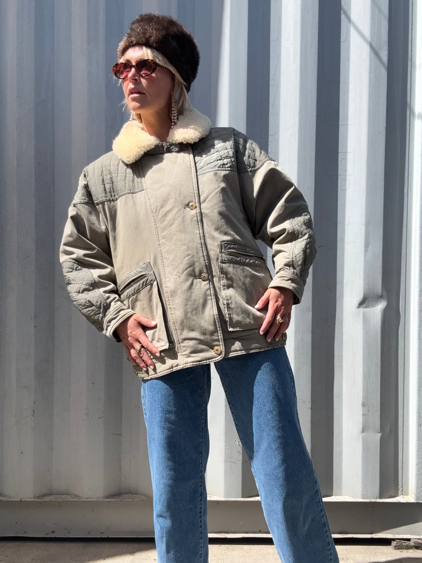The 1970s Goose Down Sherpa Jacket