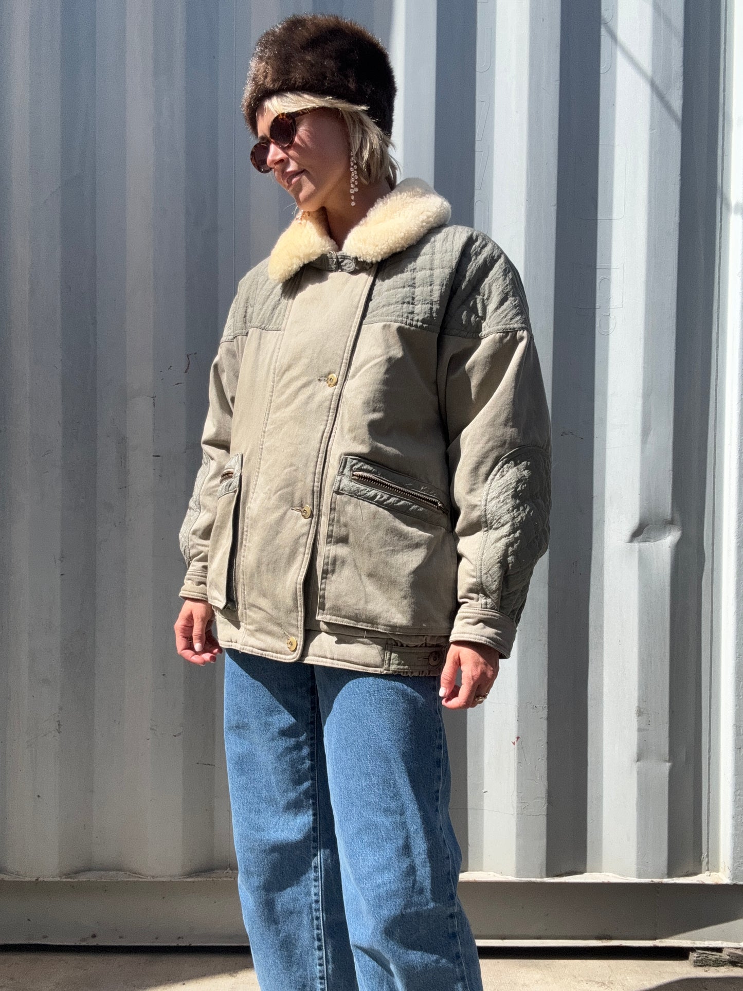 The 1970s Goose Down Sherpa Jacket
