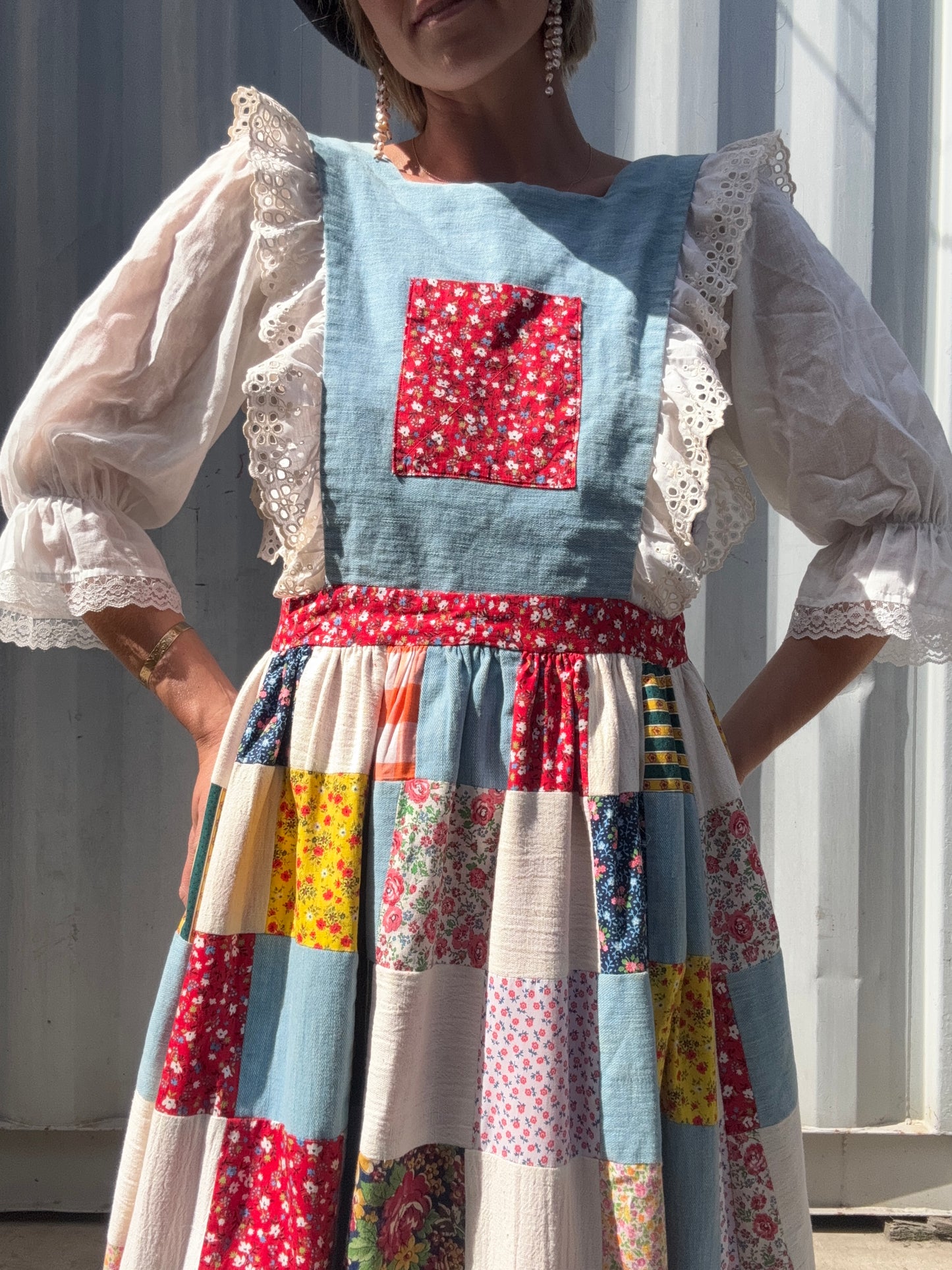 The Audrey 1960s Pinafore Apron