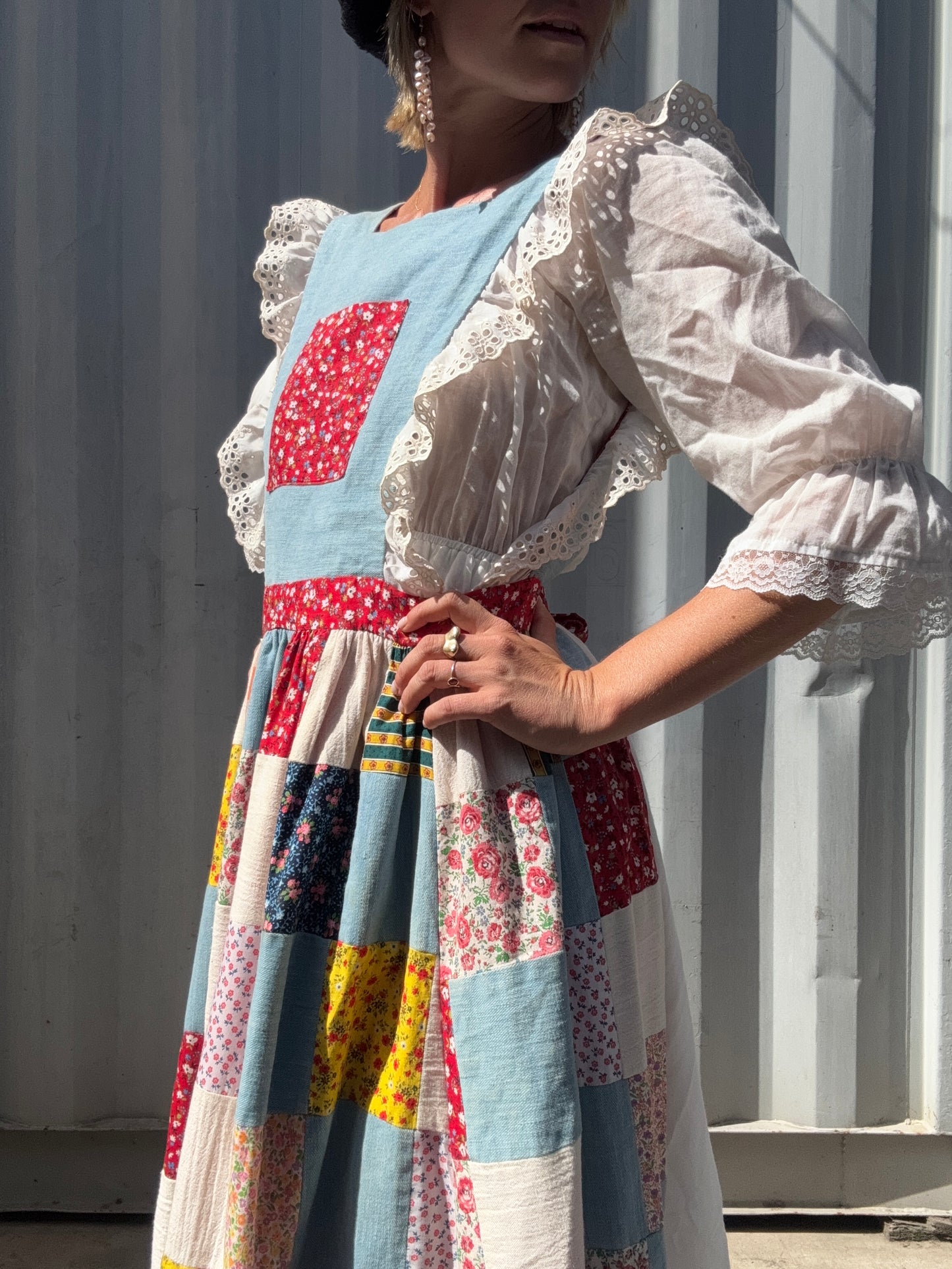 The Audrey 1960s Pinafore Apron