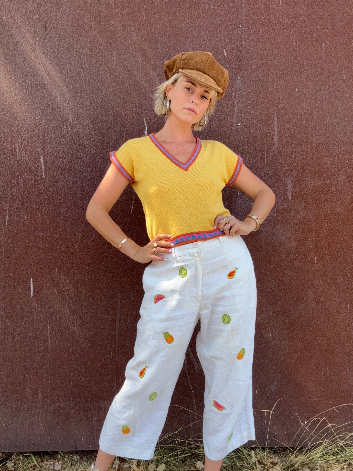 The Marisa 1990s Knit Top