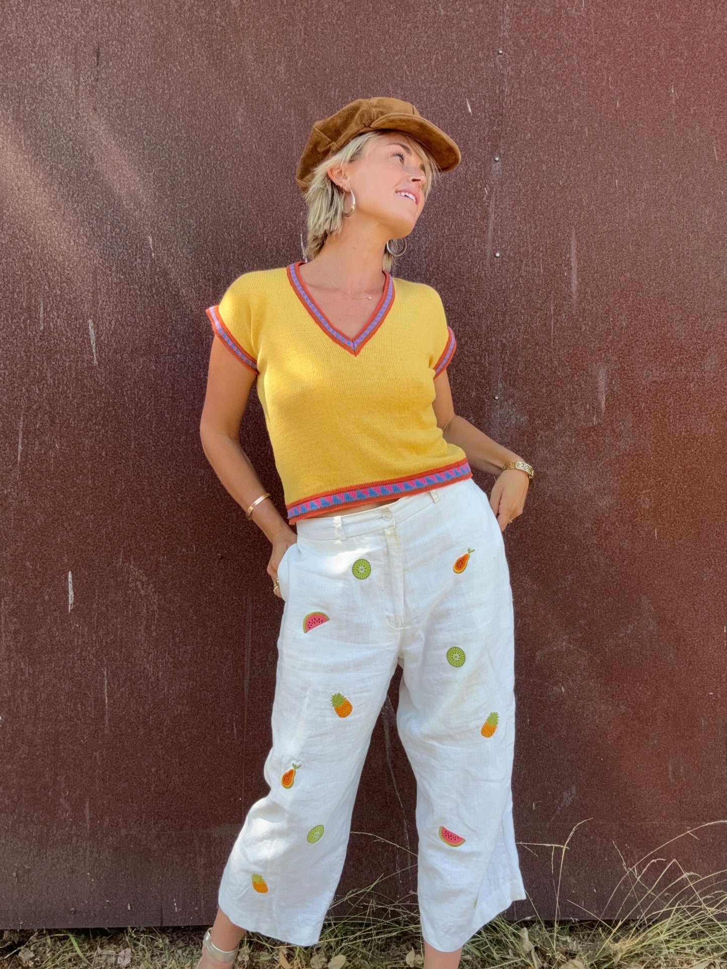 The Marisa 1990s Knit Top