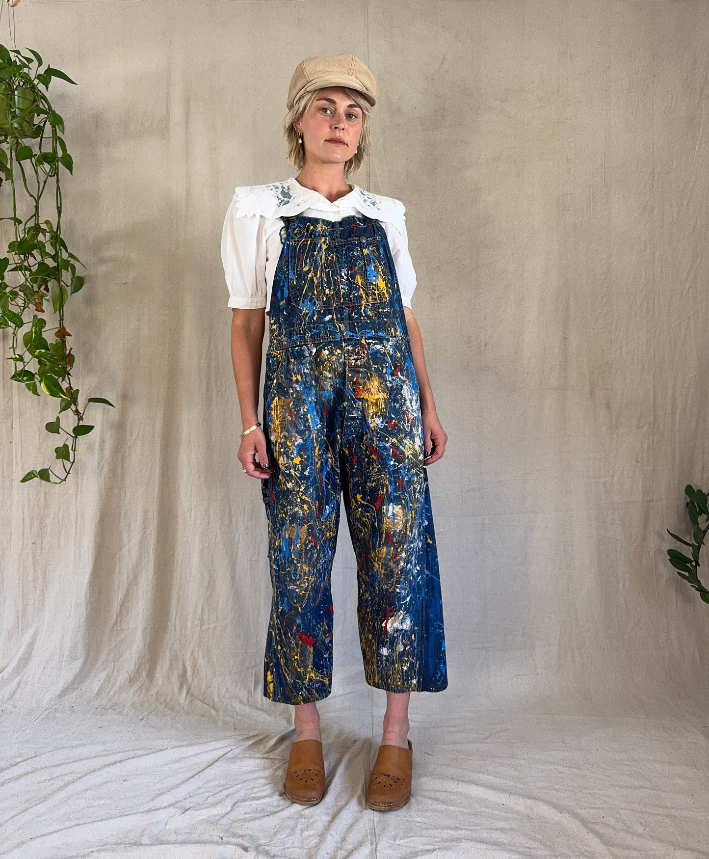 The Big Mac 1960s Paint Splattered Overalls
