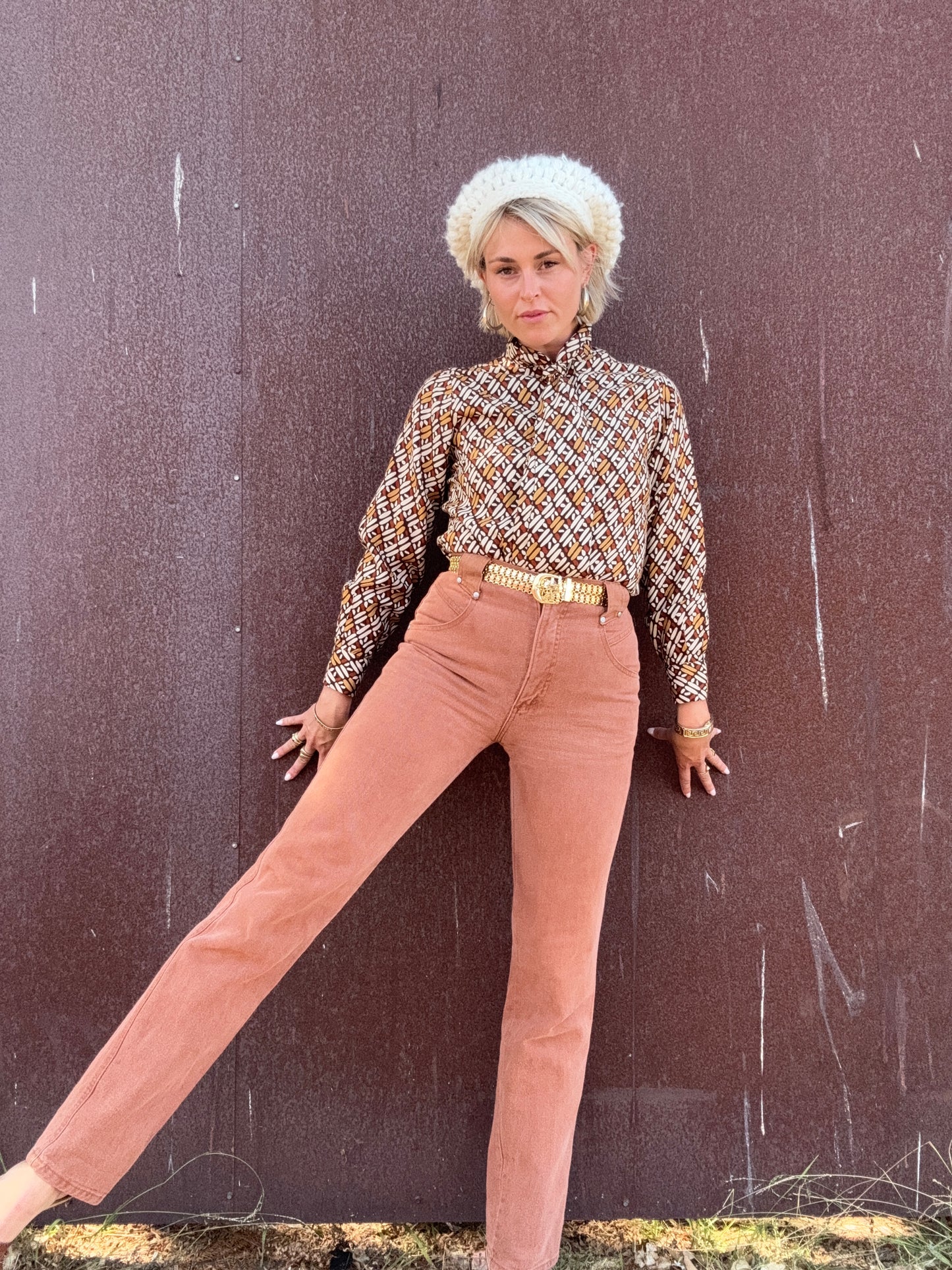 The Vanessa 1990s Denim Jeans