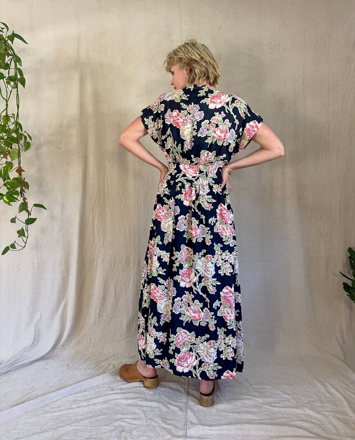 The April 1940s Rayon Dress