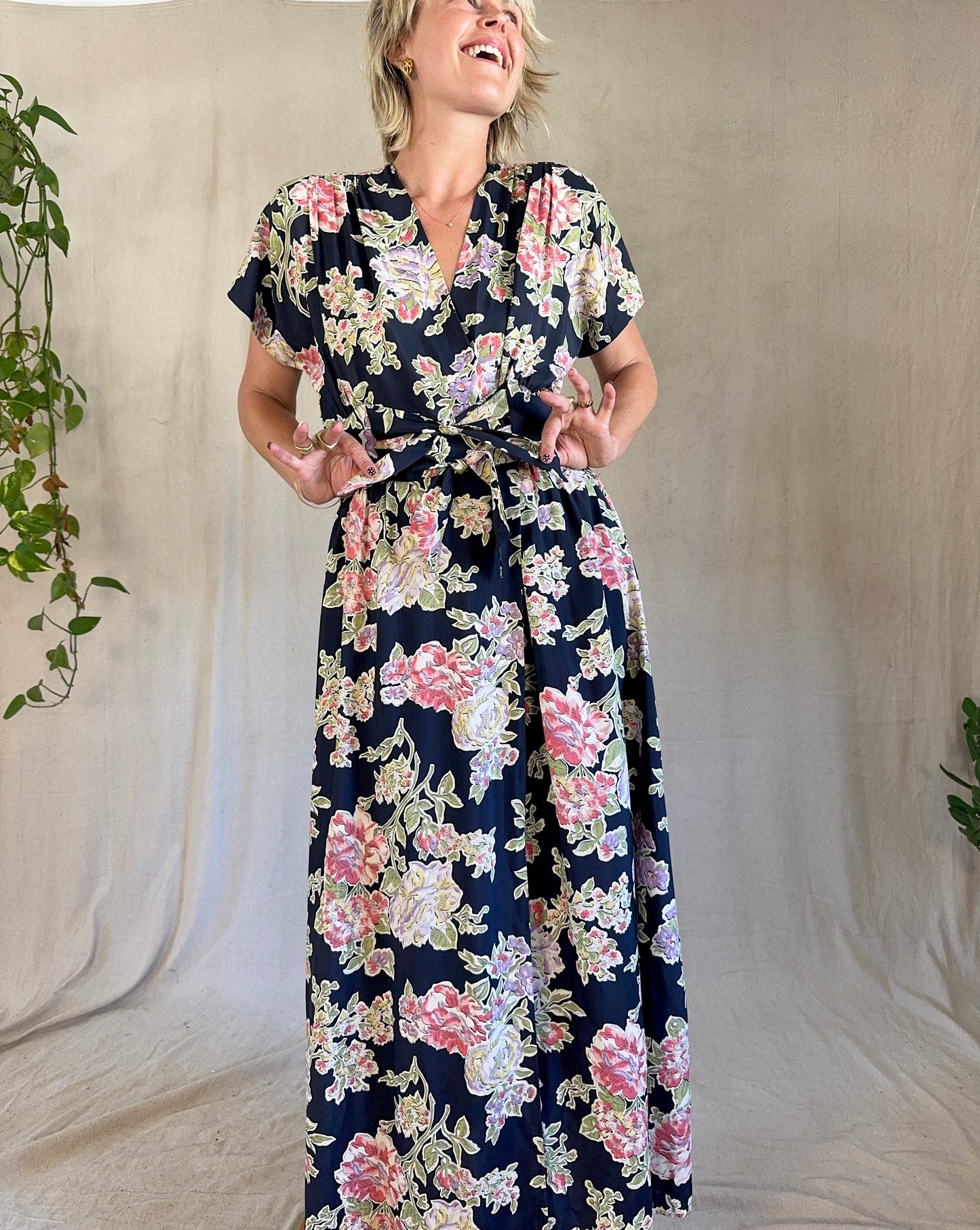 The April 1940s Rayon Dress