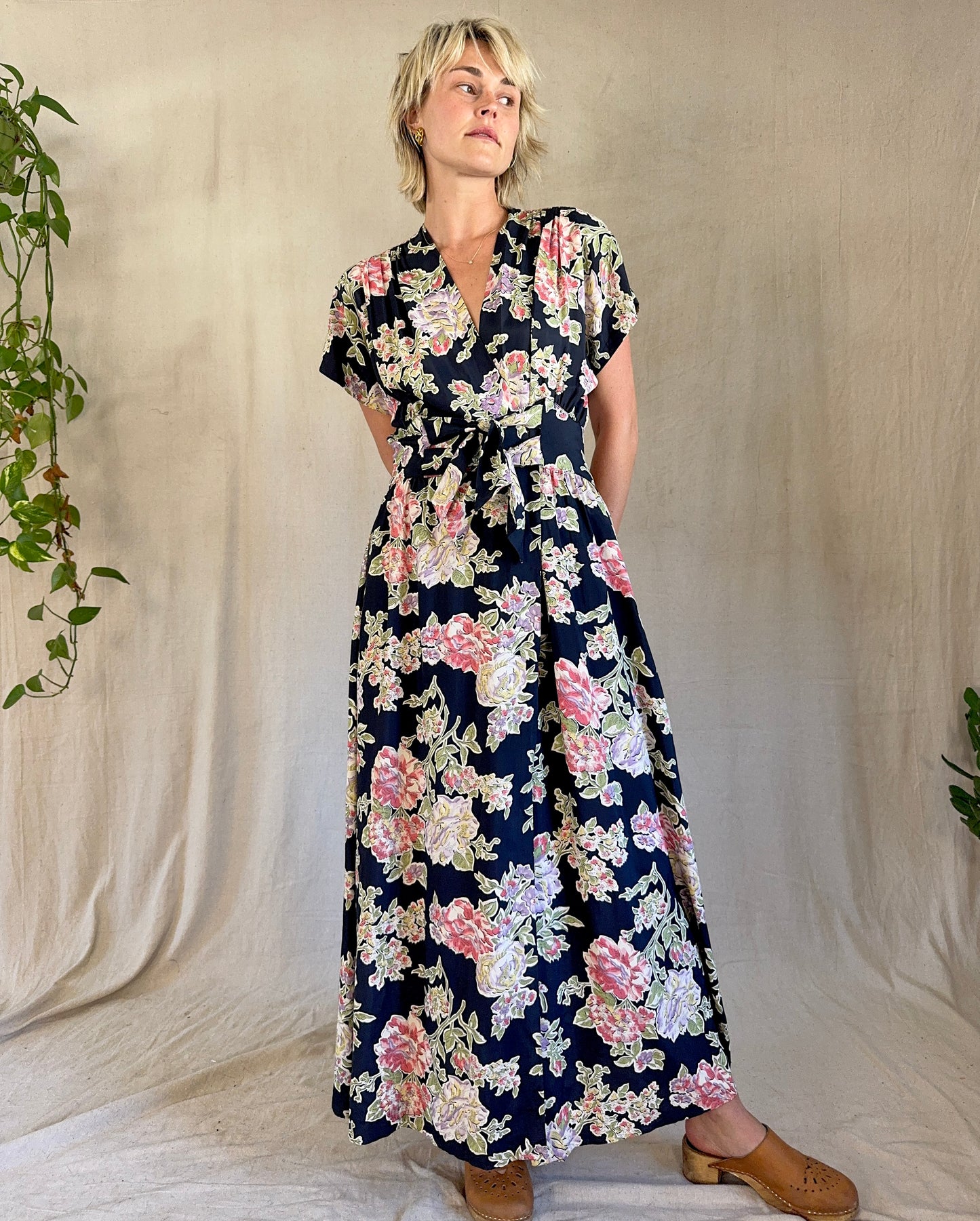 The April 1940s Rayon Dress
