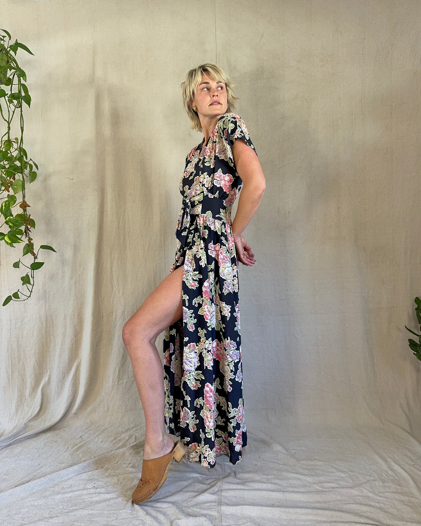 The April 1940s Rayon Dress