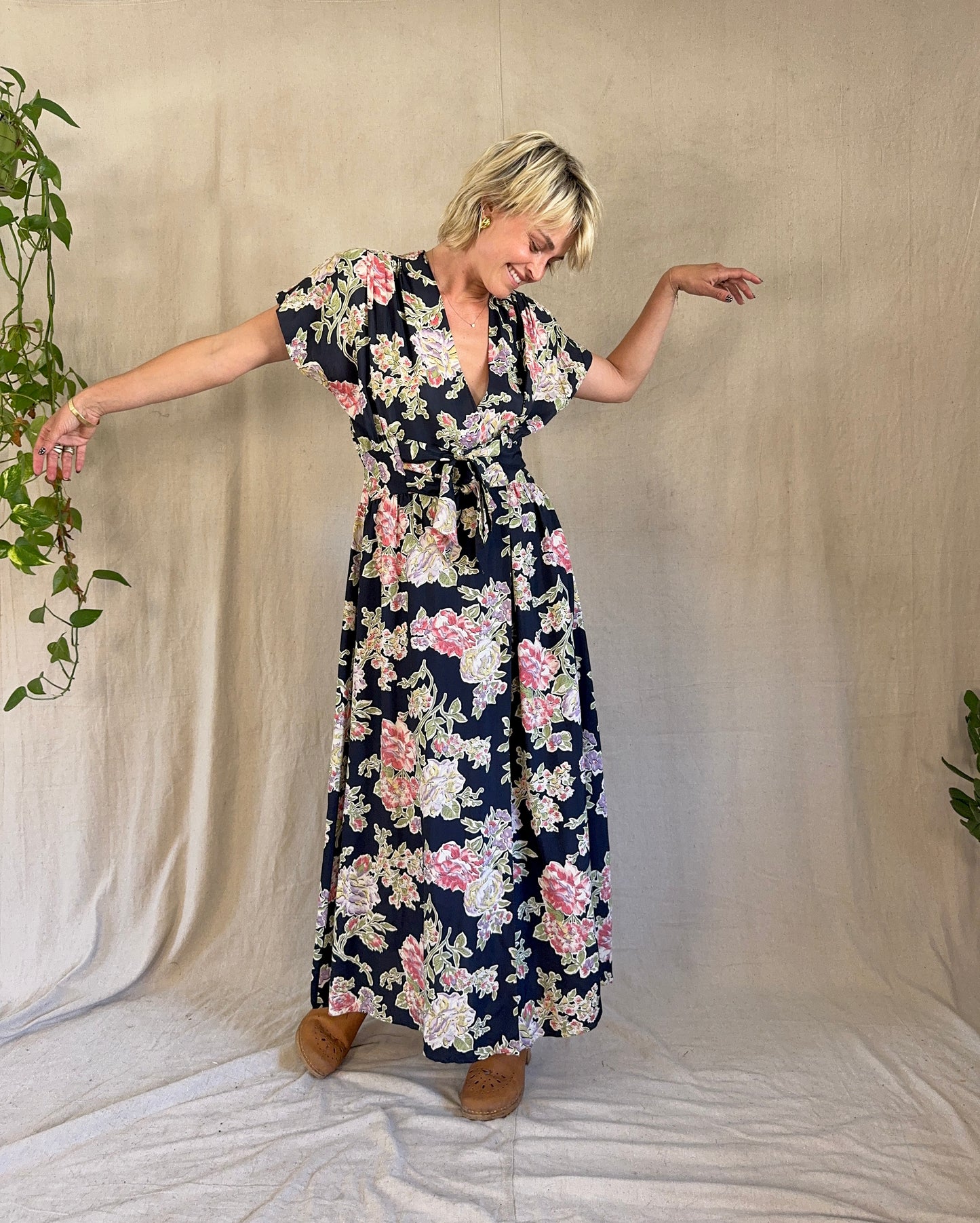 The April 1940s Rayon Dress