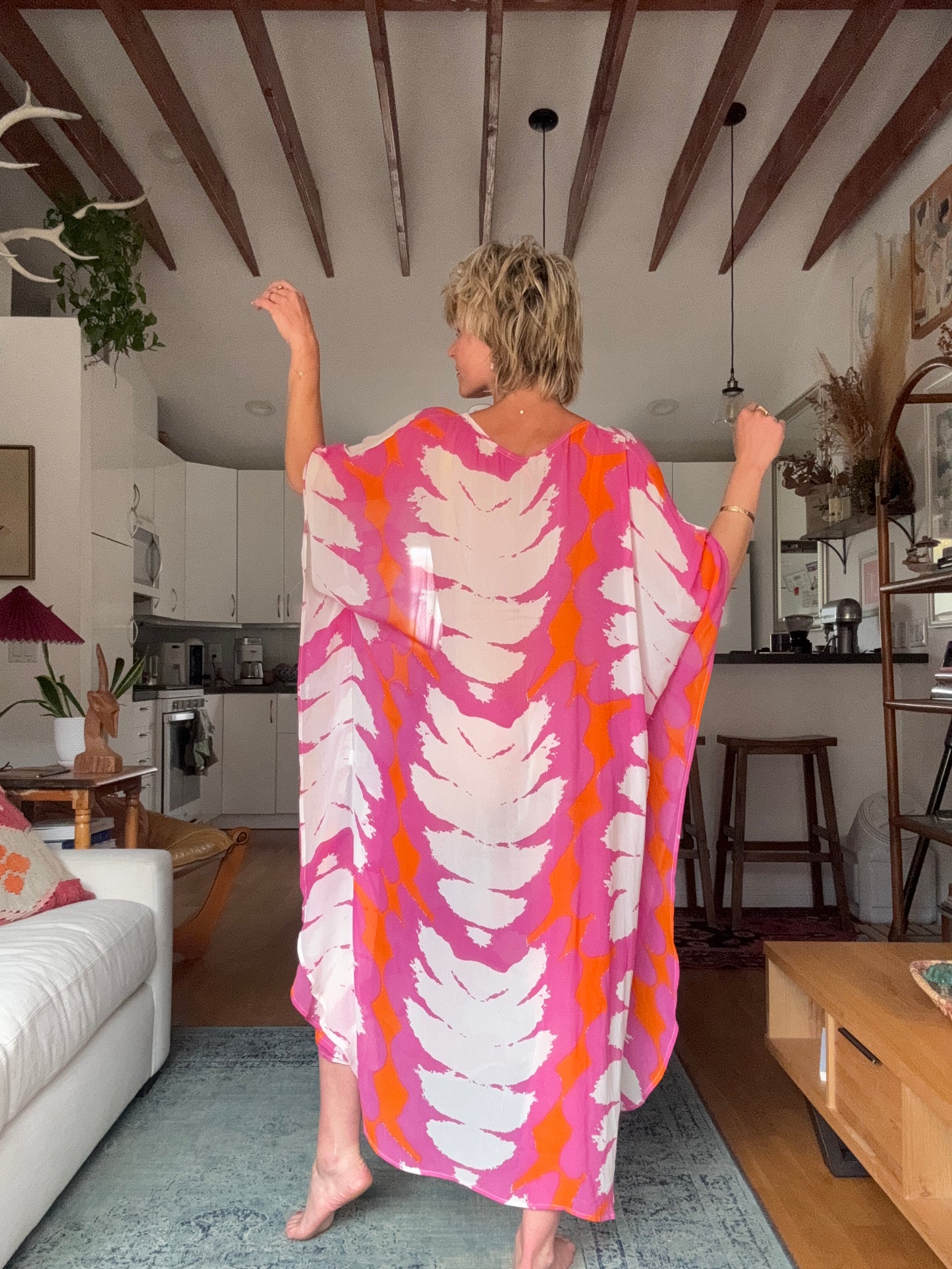 The Lilian Silk Kaftan