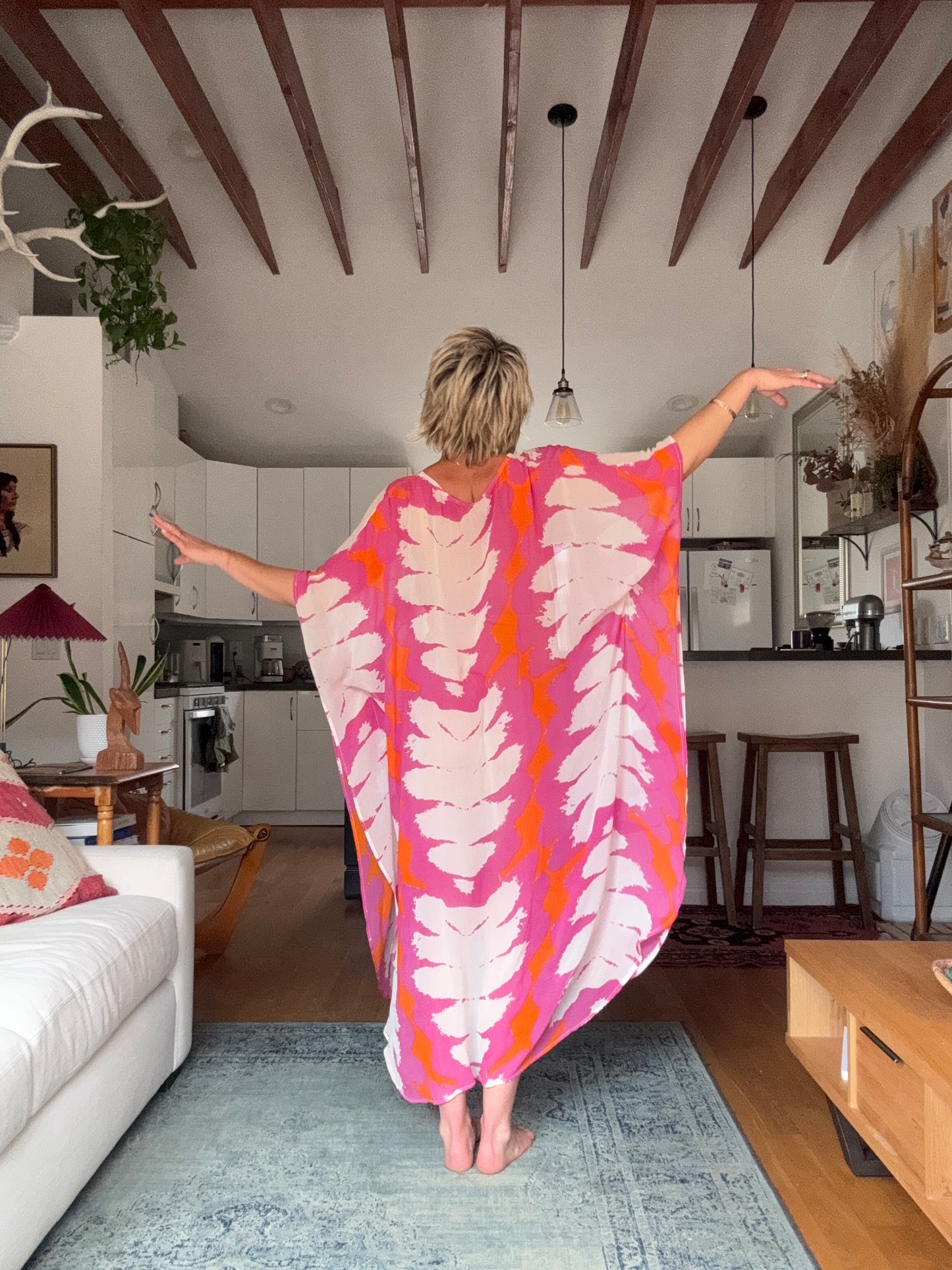 The Lilian Silk Kaftan