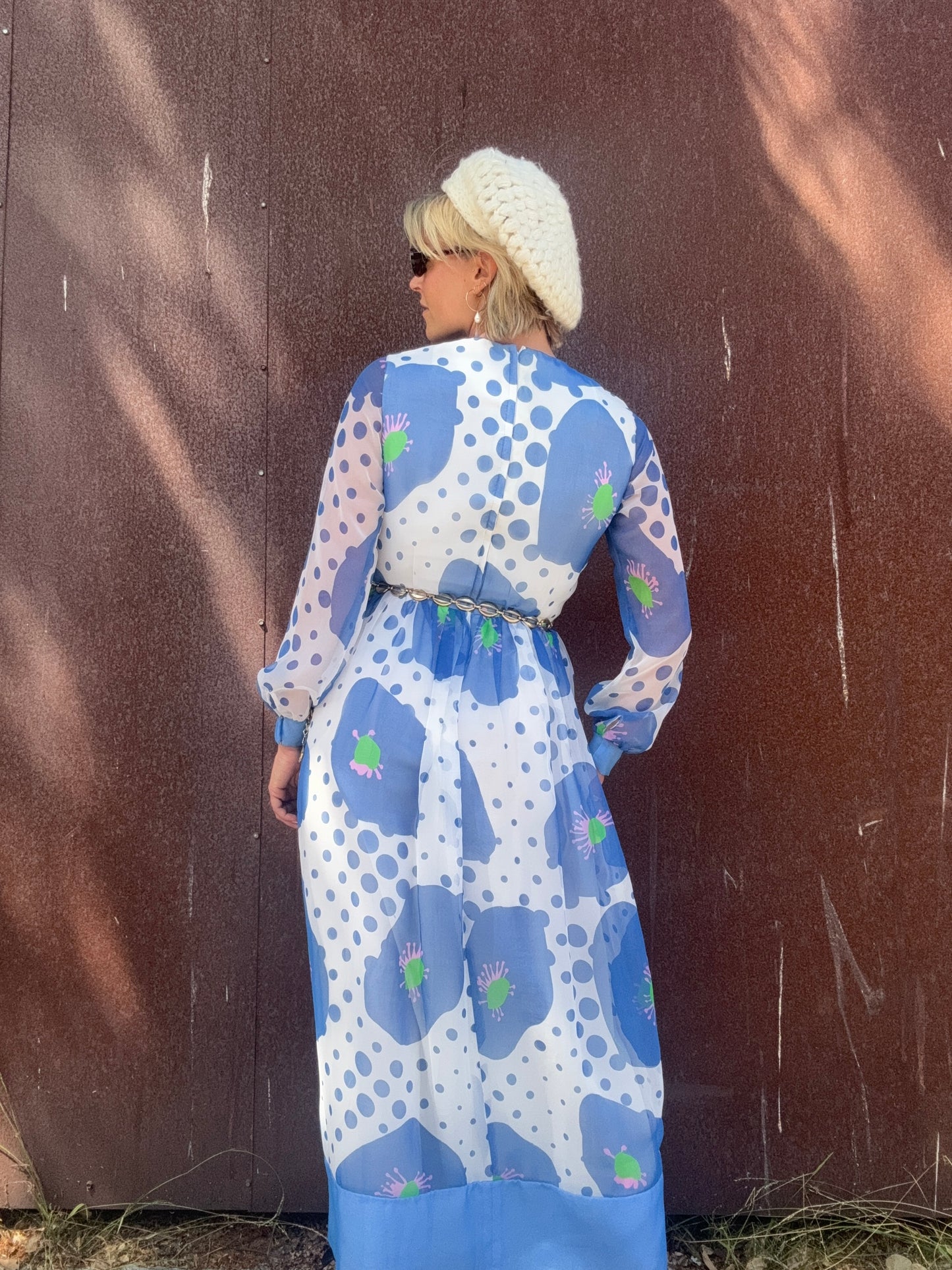 The Alice 1970s Handmade Maxi Dress