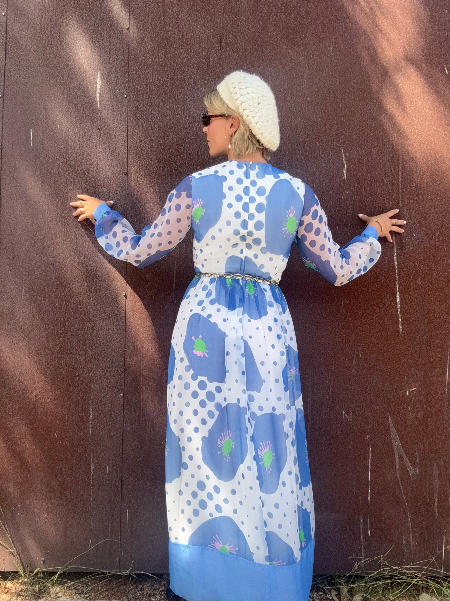 The Alice 1970s Handmade Maxi Dress