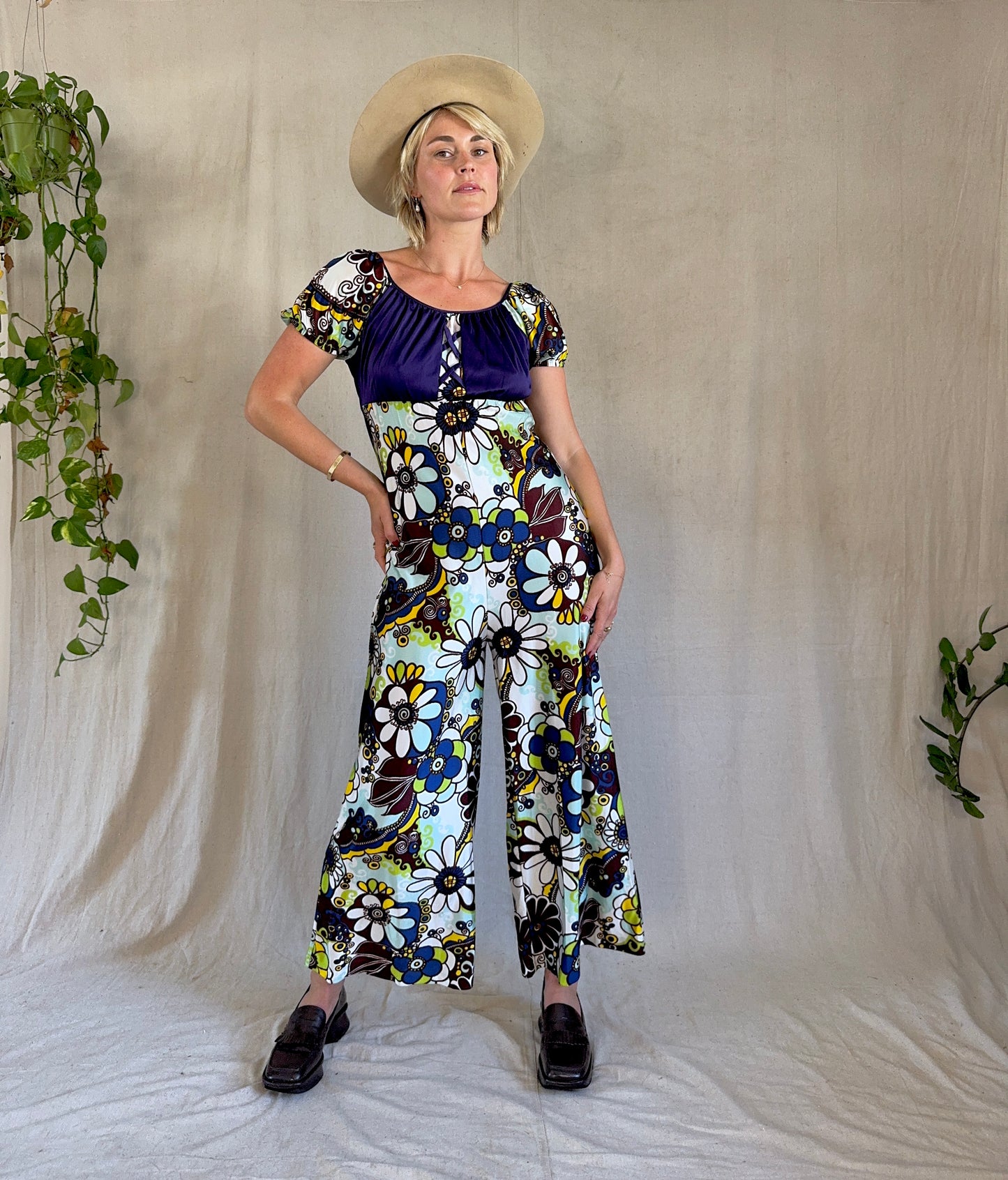 The Jody 1970s Jumpsuit