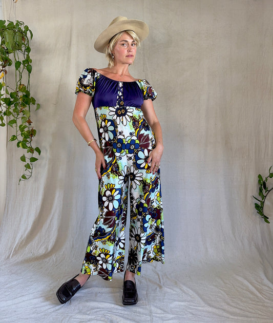 The Jody 1970s Jumpsuit