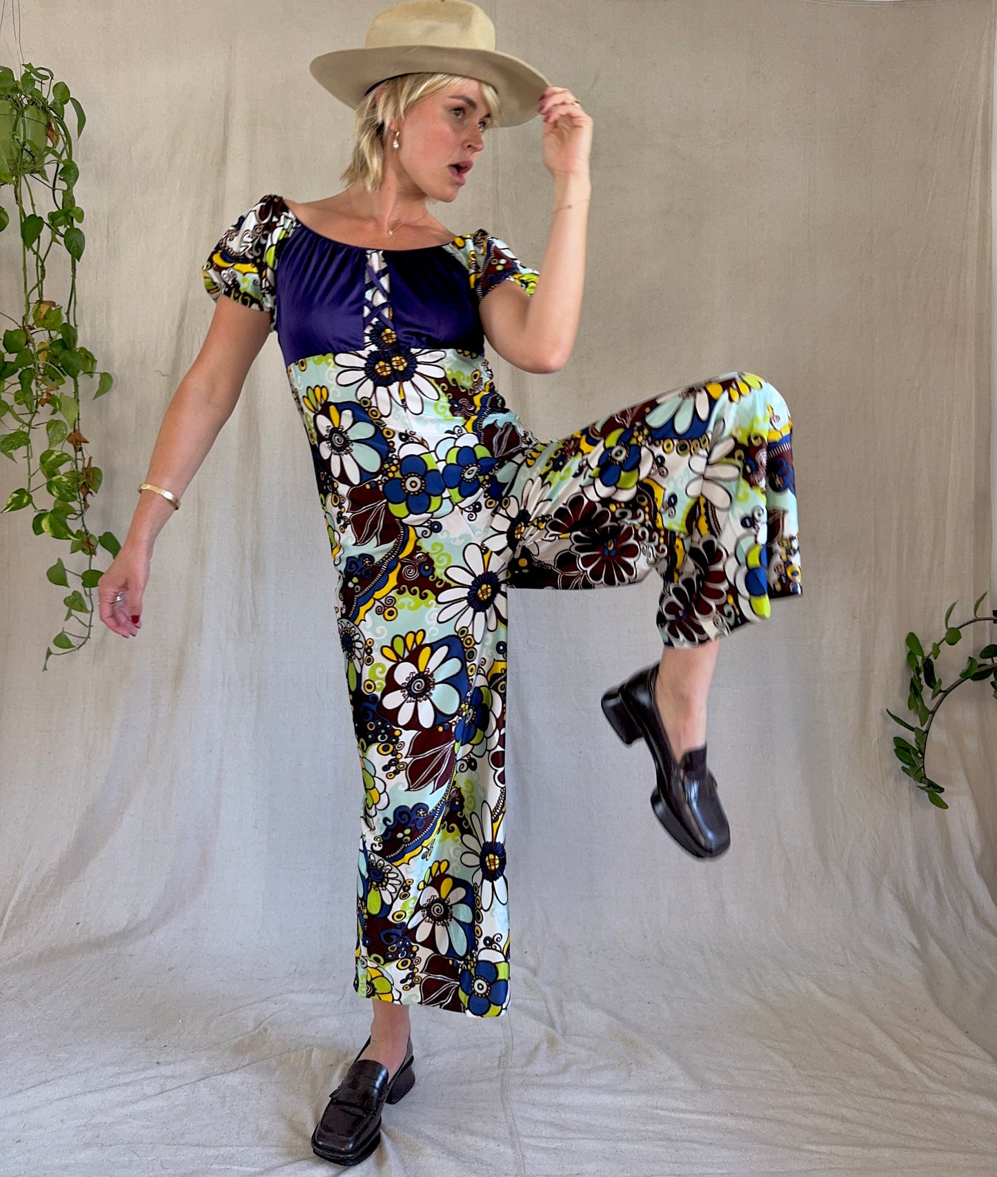 The Jody 1970s Jumpsuit