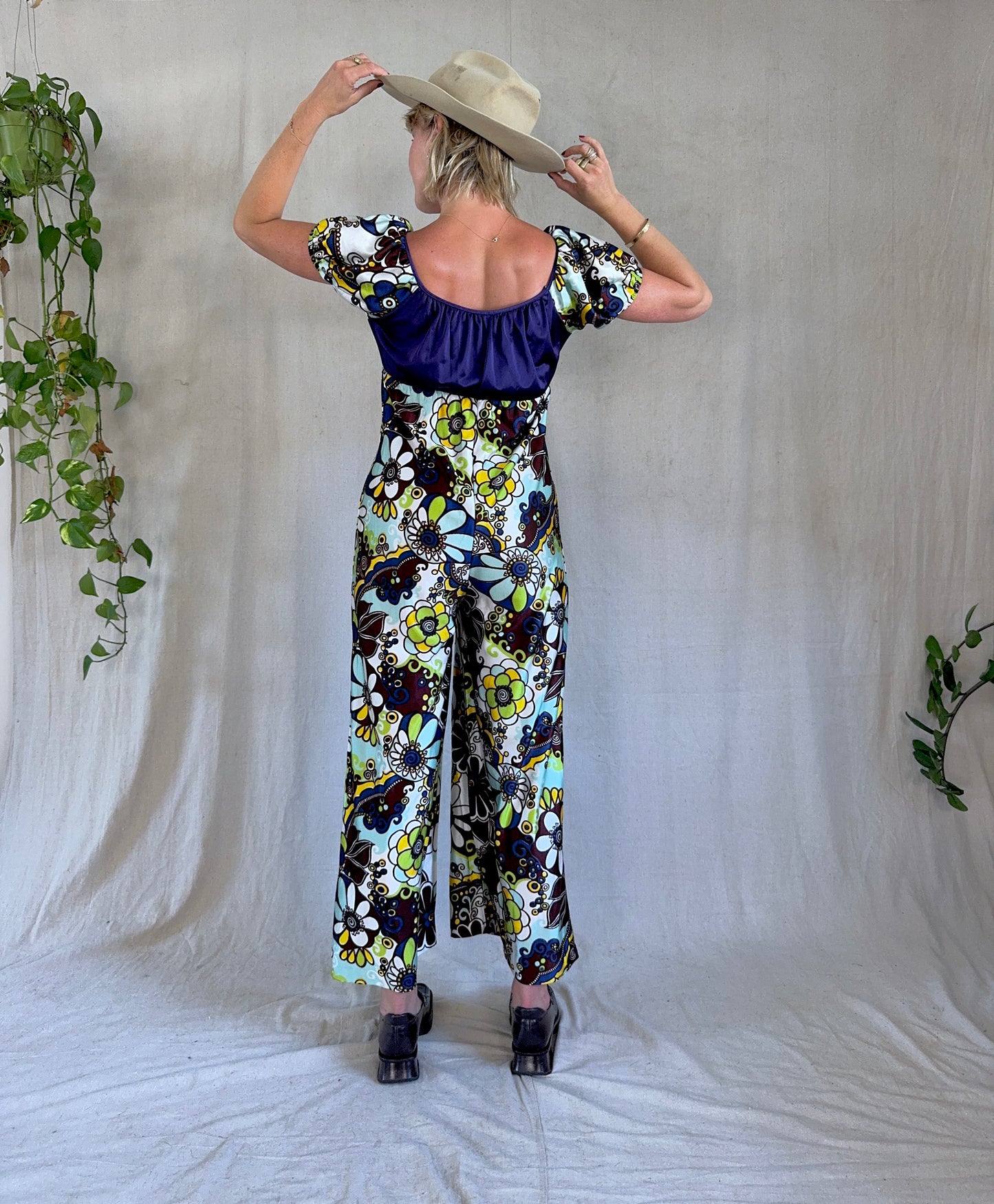 The Jody 1970s Jumpsuit