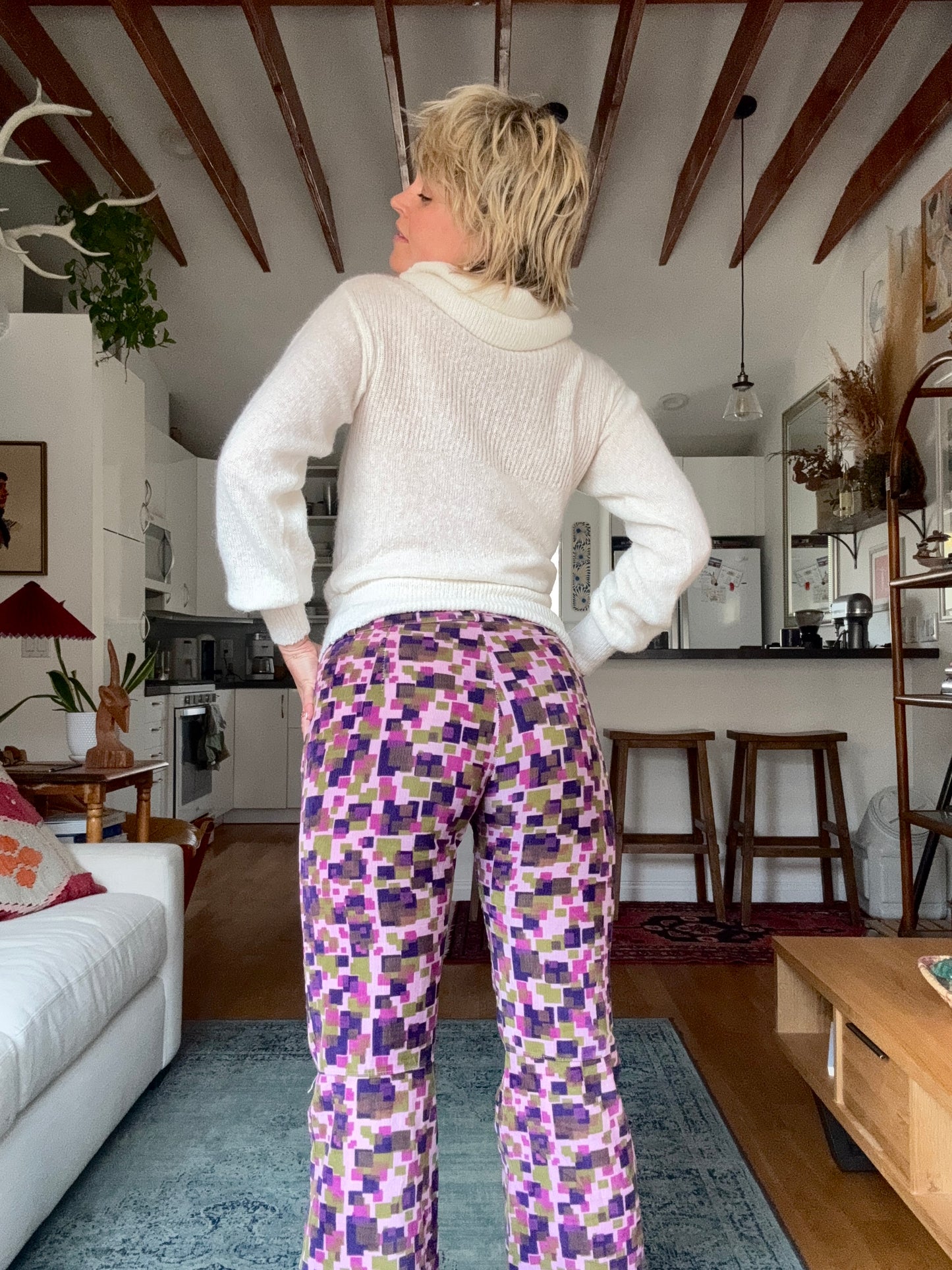 The Violet 1970s Corduroy Pants