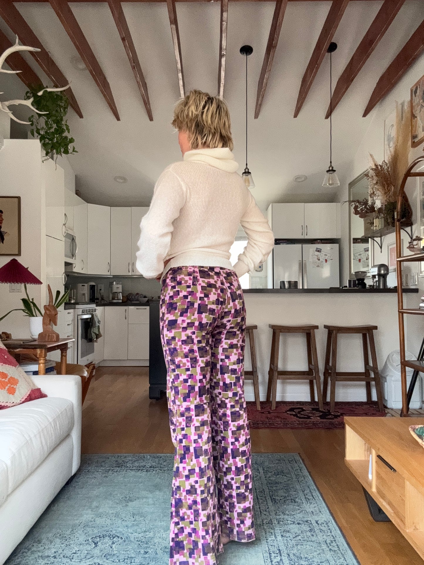 The Violet 1970s Corduroy Pants