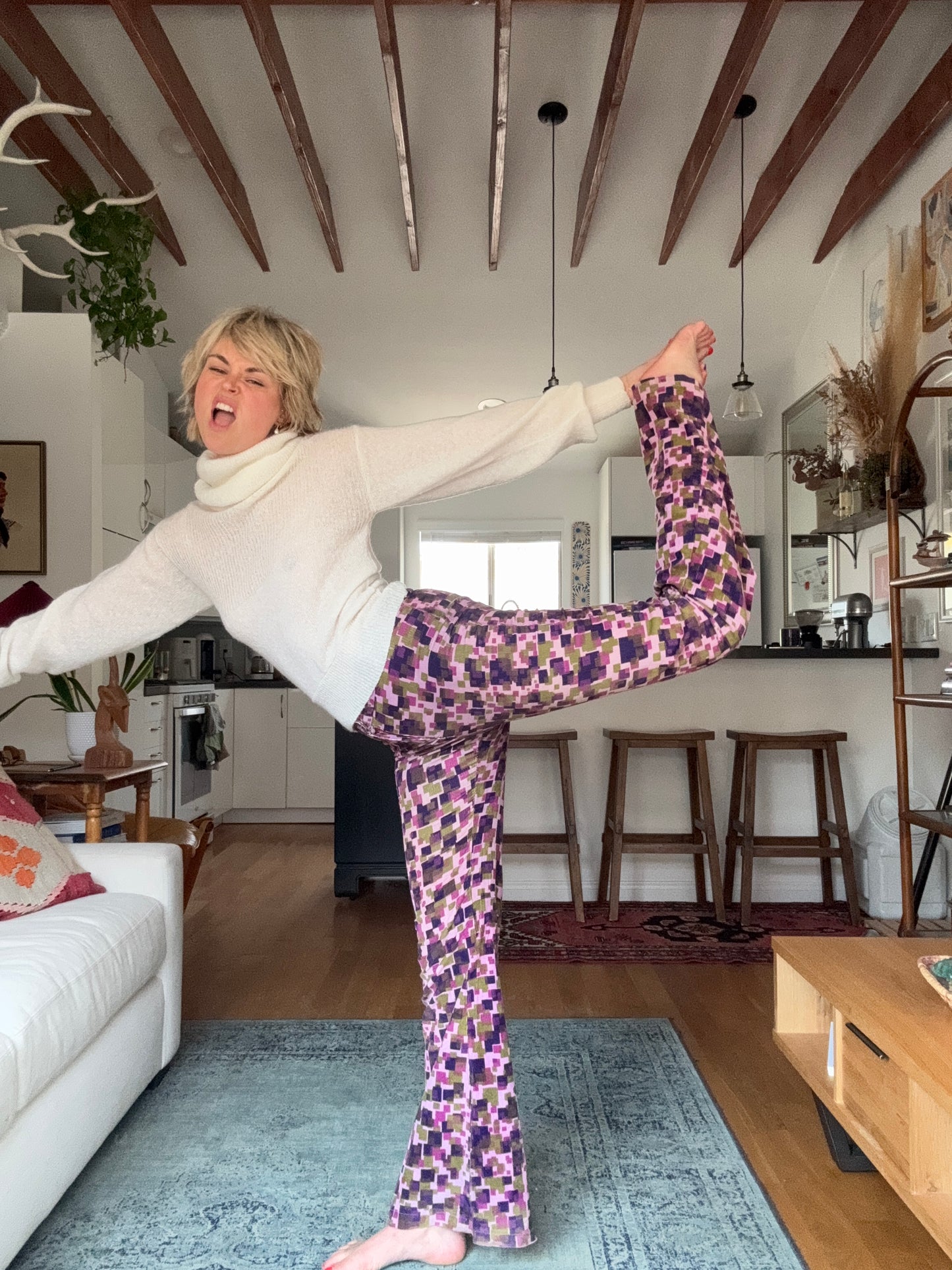 The Violet 1970s Corduroy Pants