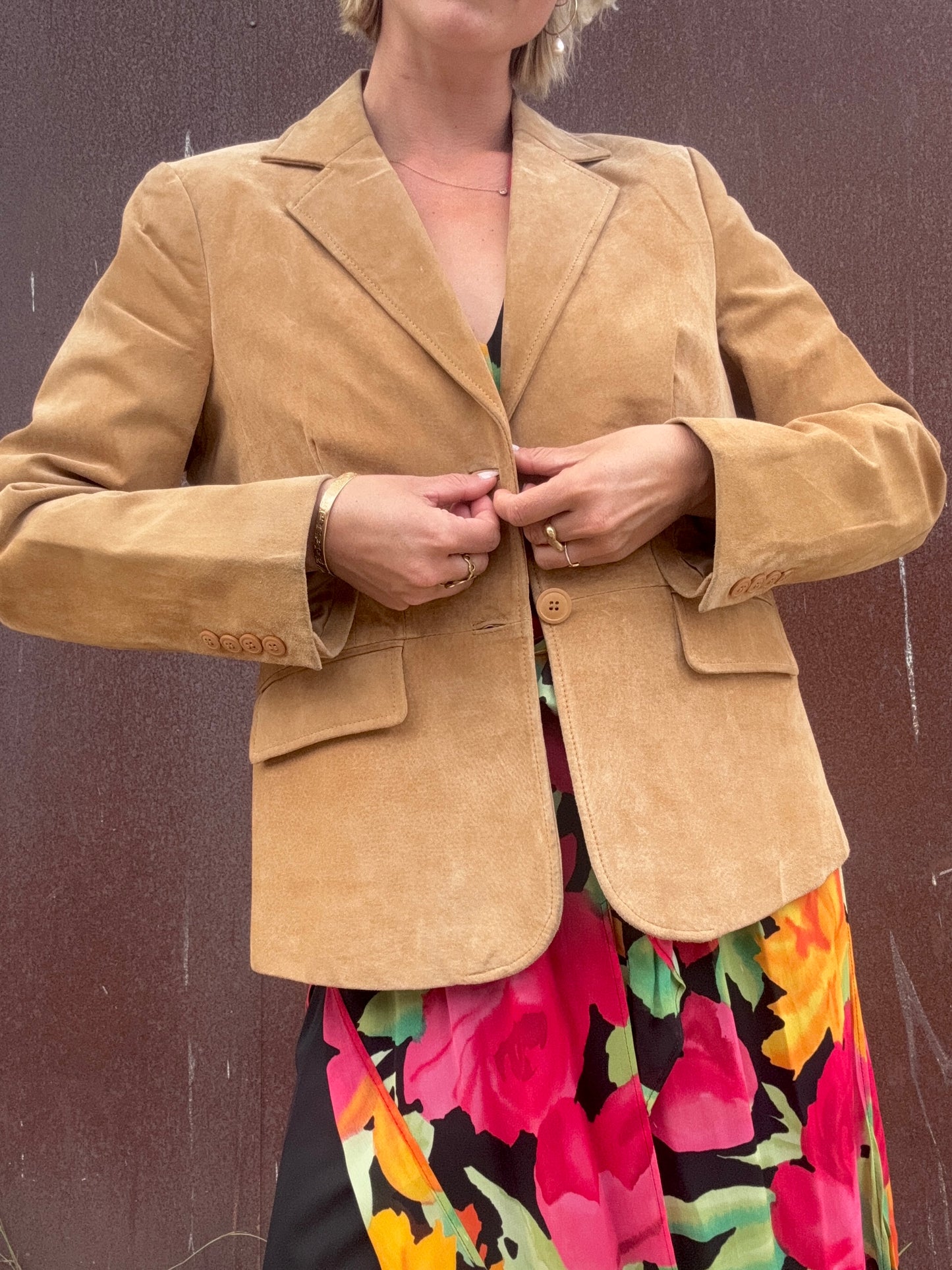 The Kyle Suede Leather Jacket
