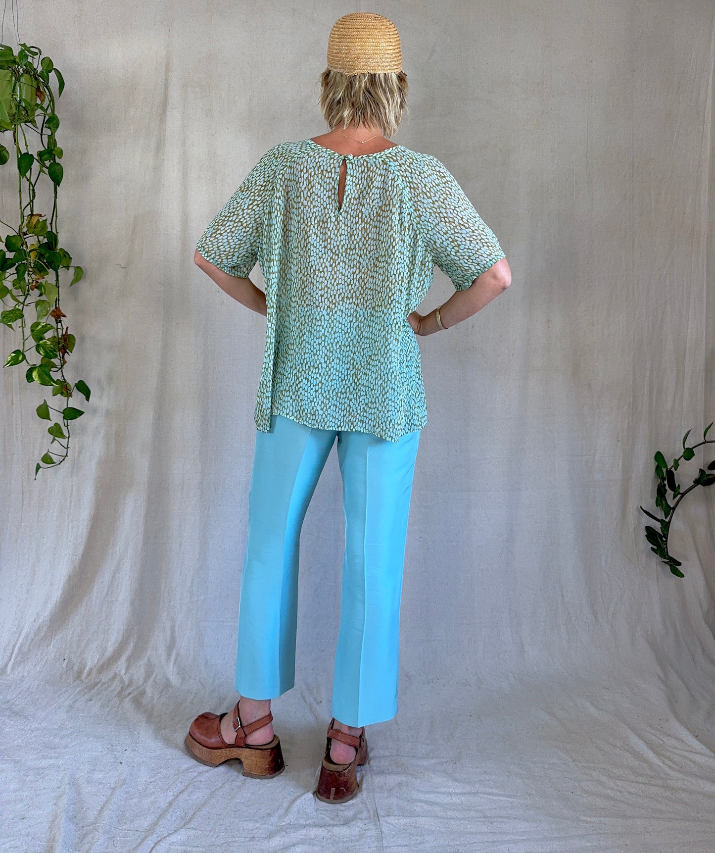 The Gigi Speckled Blouse
